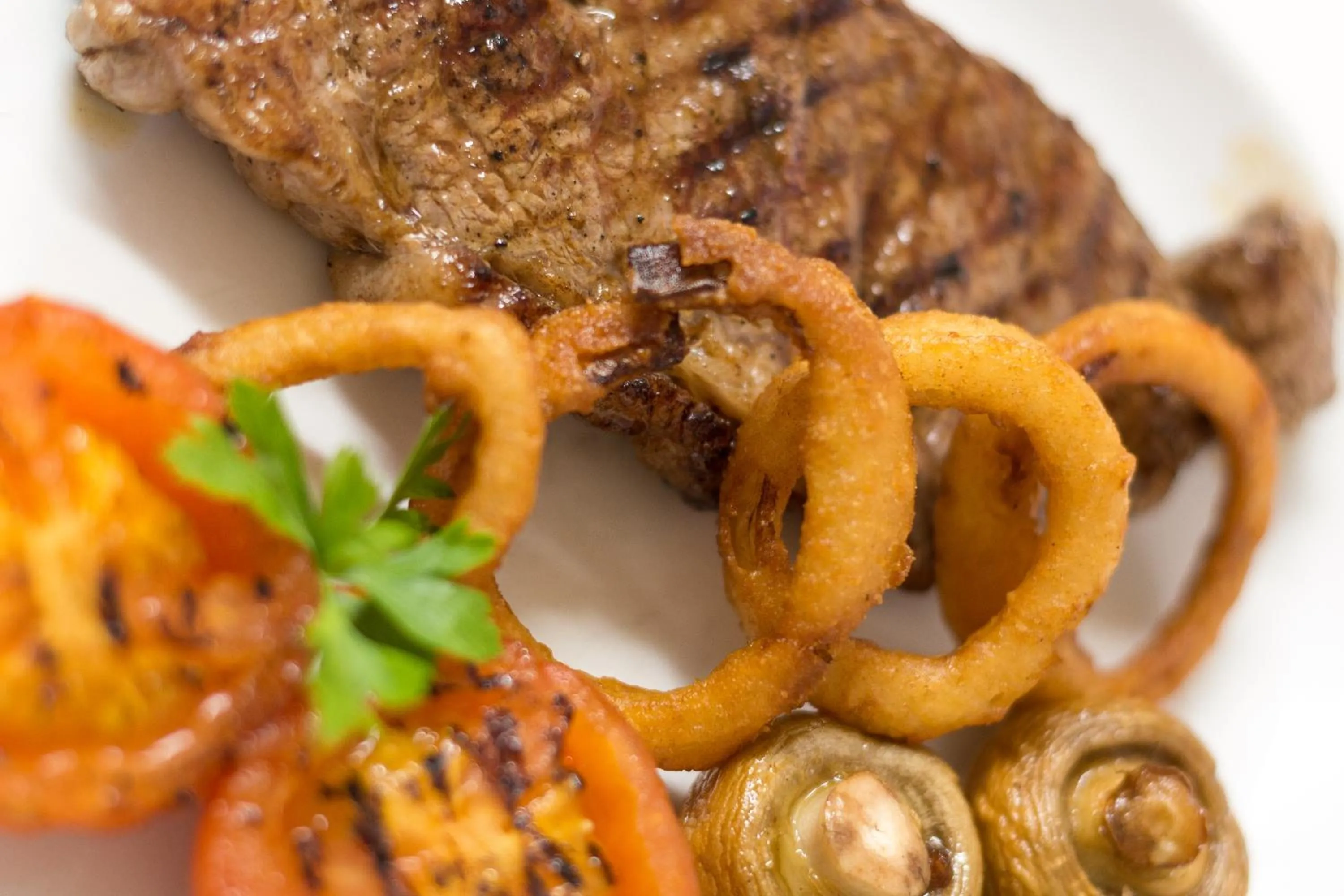 Food close-up in The Wheatsheaf Inn