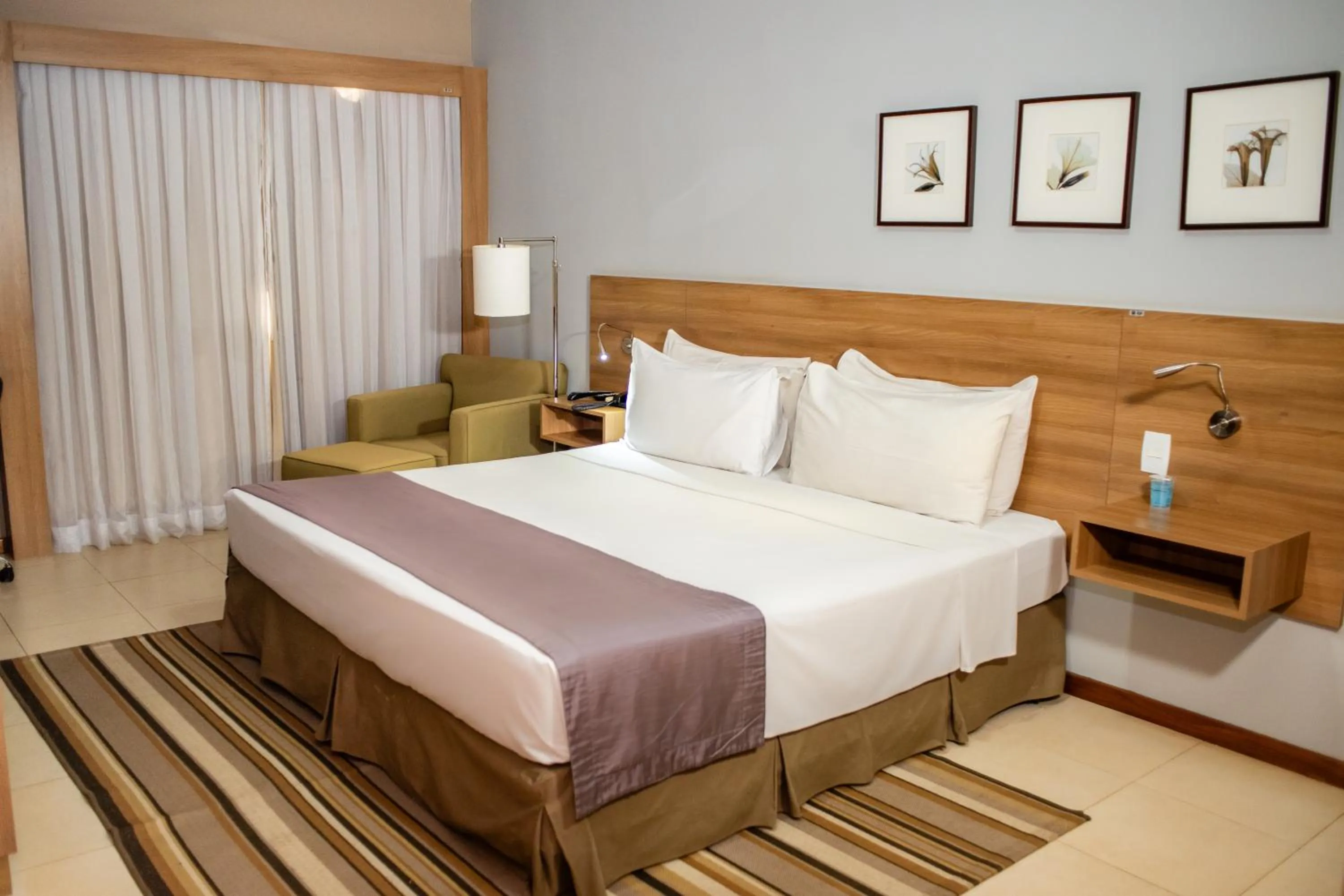 Bed in Comfort Hotel Sertãozinho