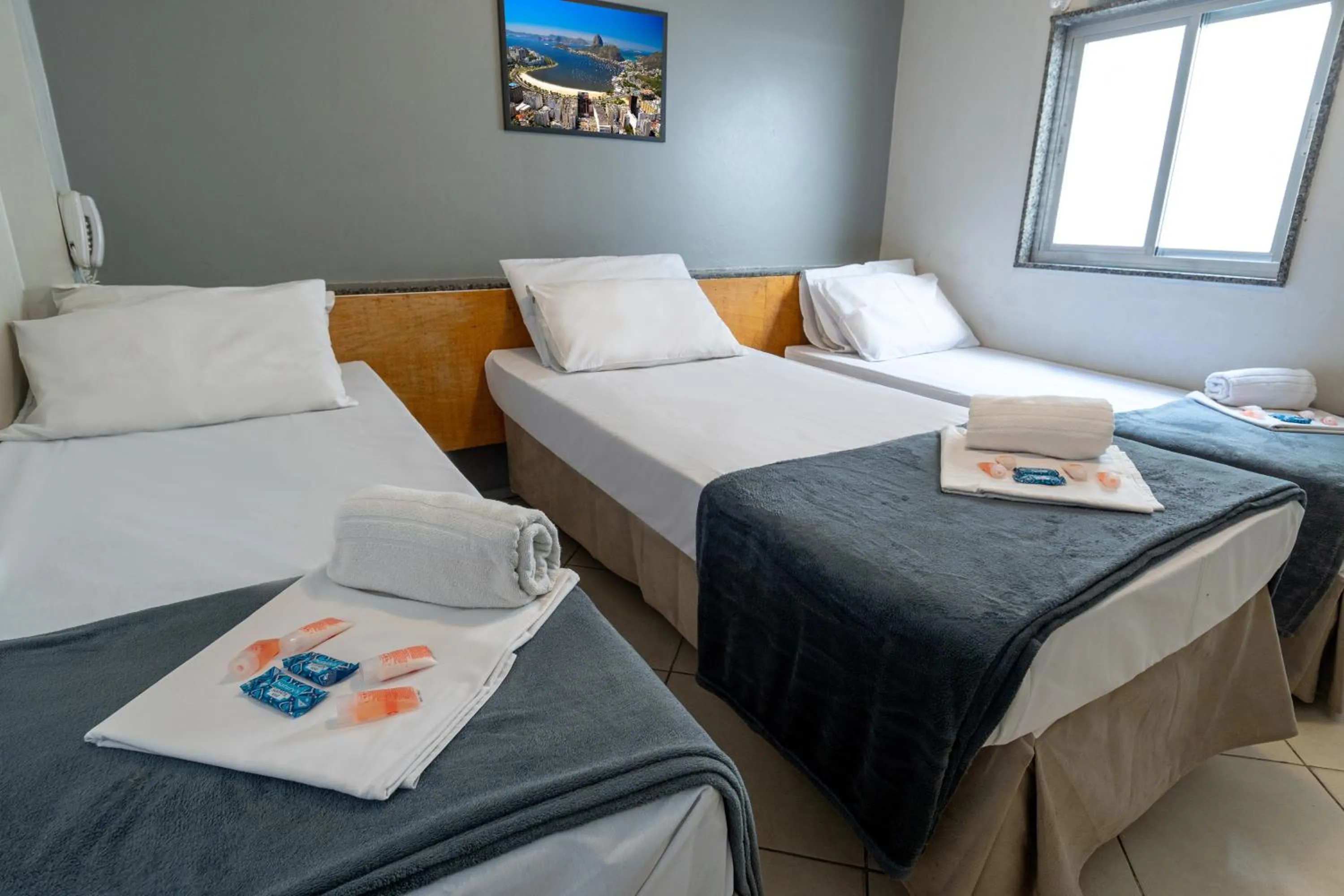 Bed in Hotel Vital, Rio de Janeiro