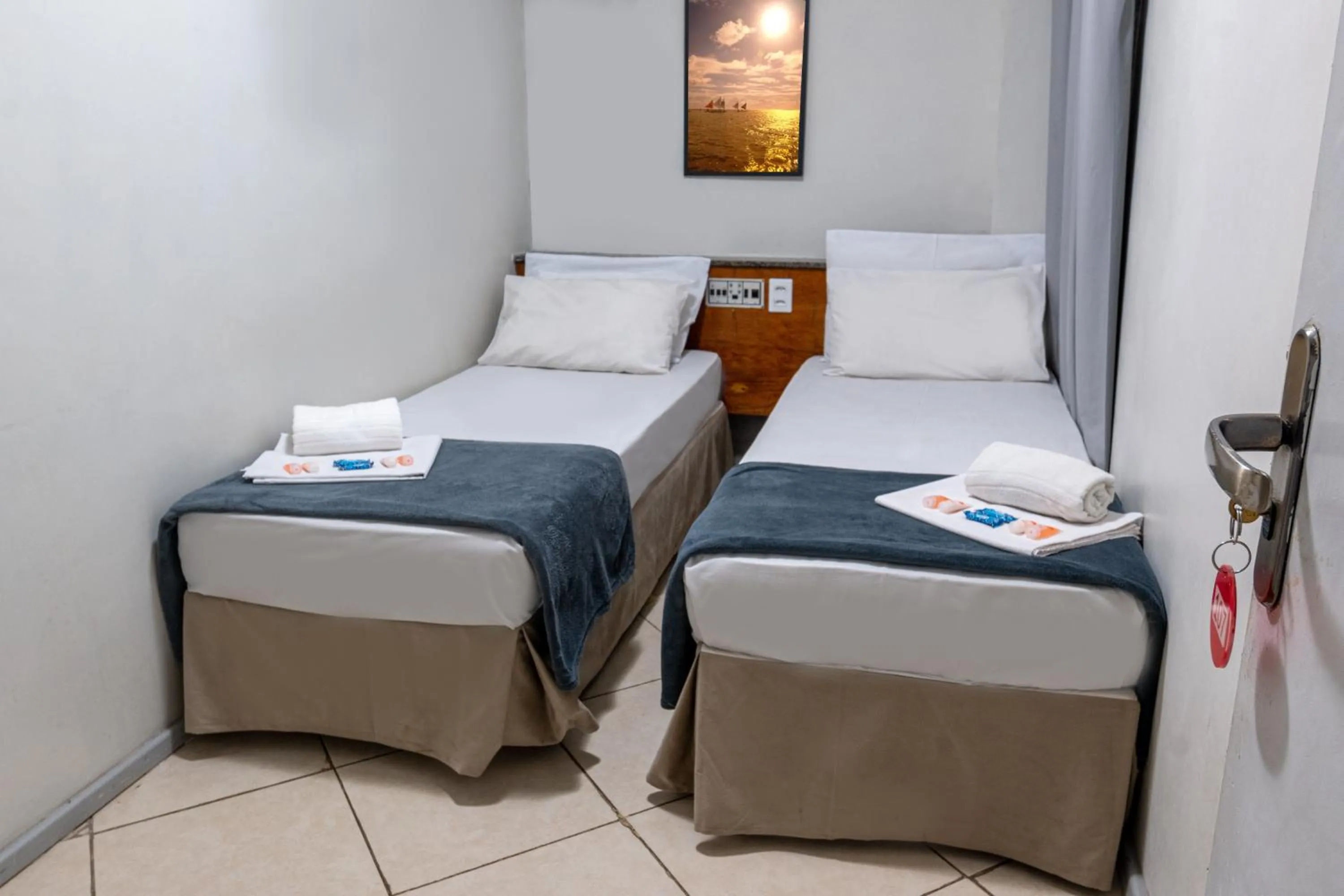 Bed in Hotel Vital, Rio de Janeiro