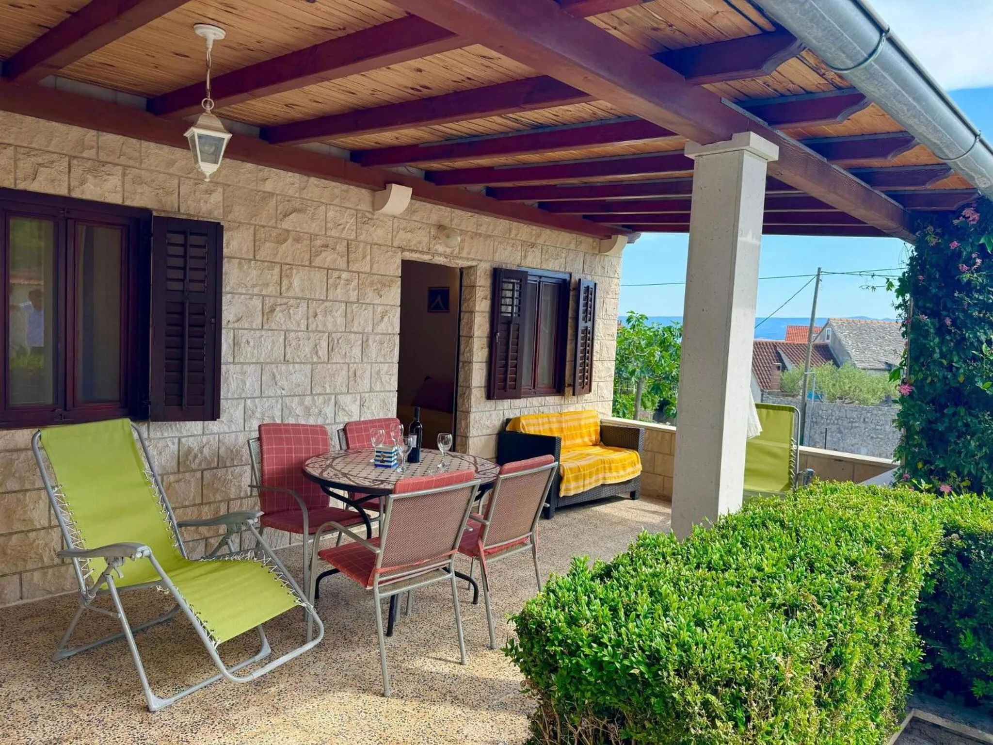 Balcony/Terrace in Apartments Magdalena