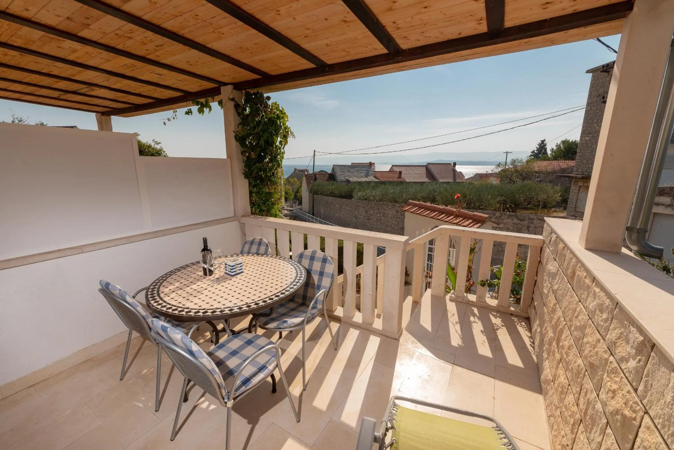 Balcony/Terrace in Apartments Magdalena