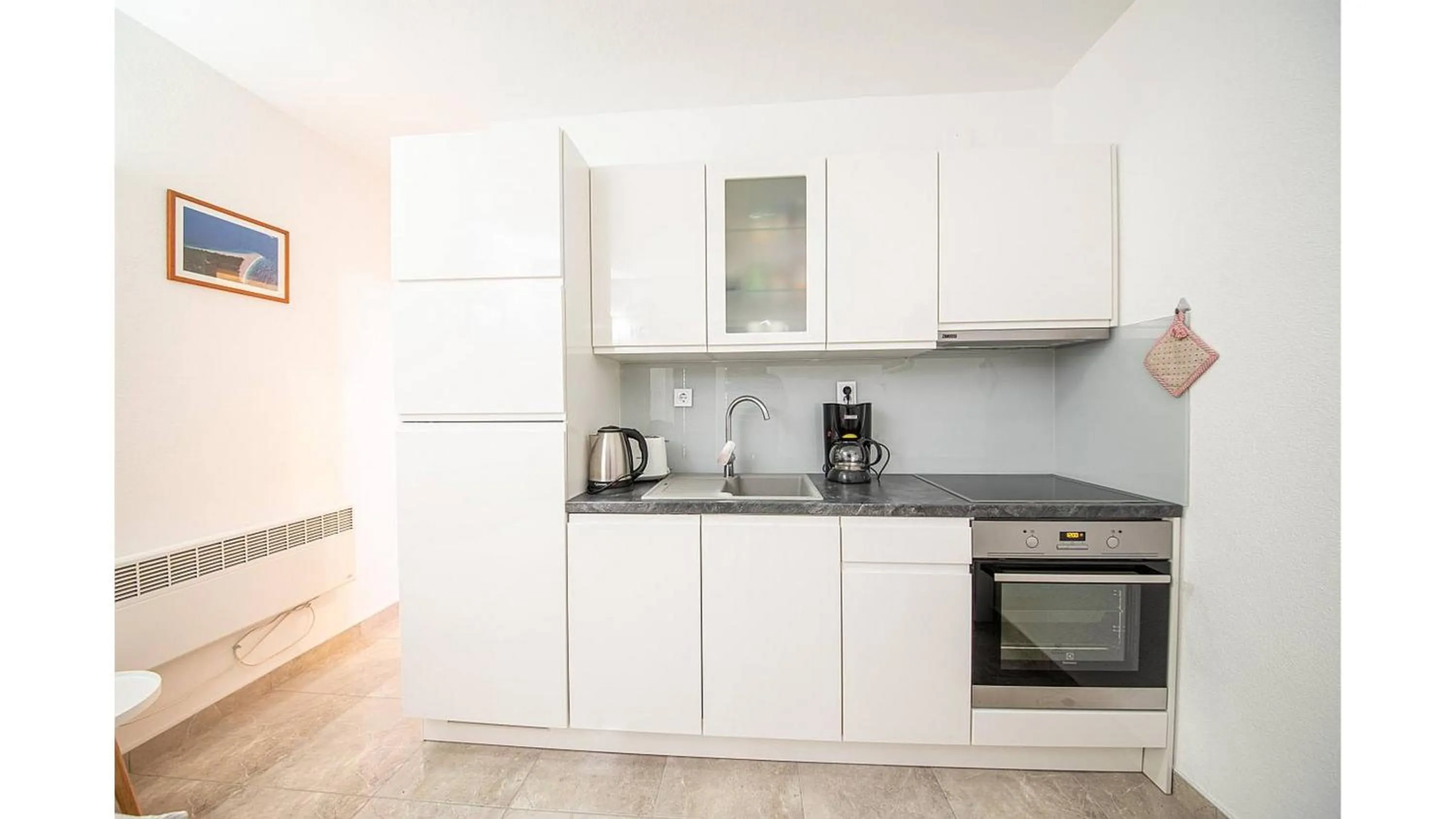Kitchen or kitchenette in Apartments Magdalena