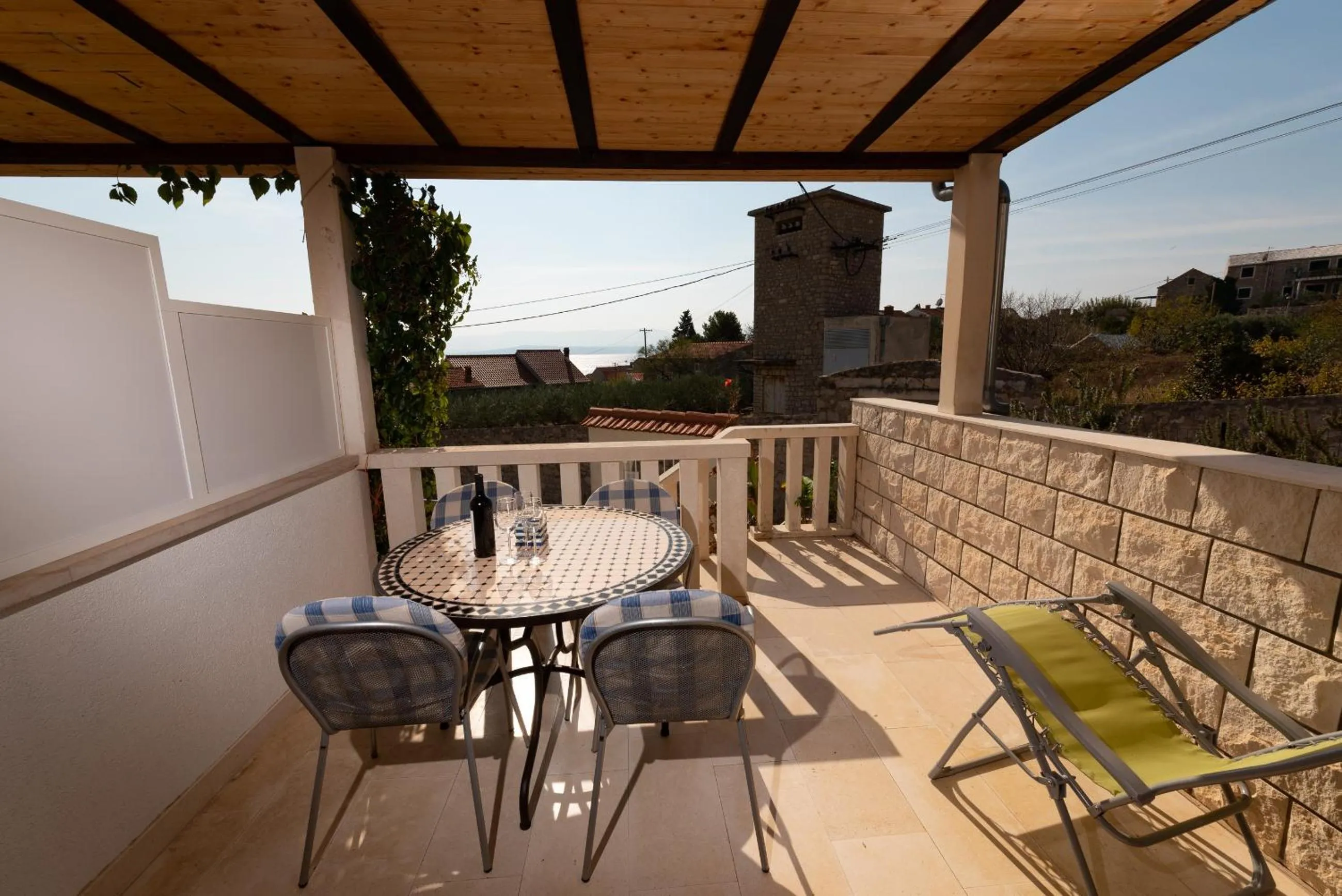 Balcony/Terrace in Apartments Magdalena