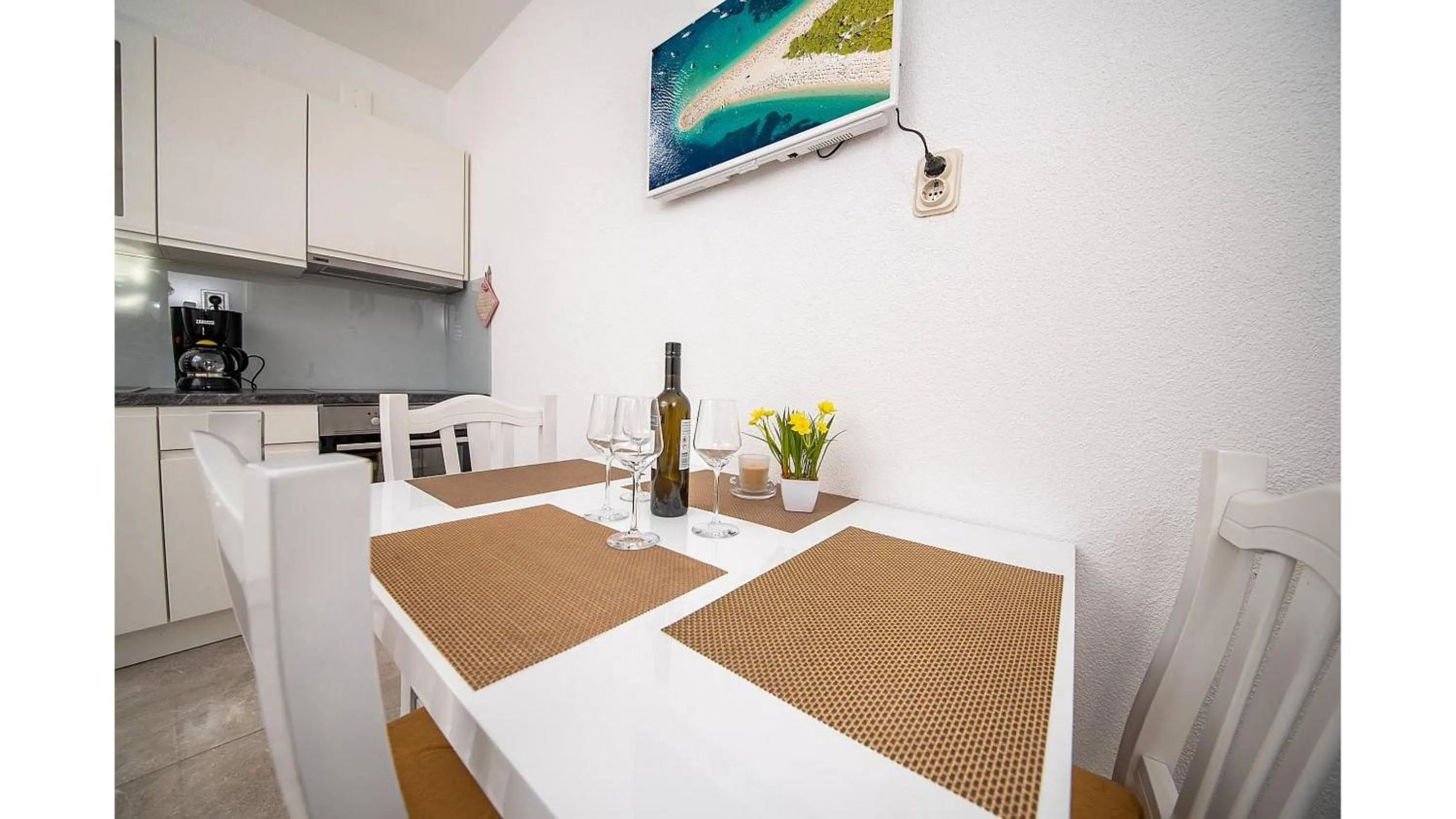 Dining area in Apartments Magdalena