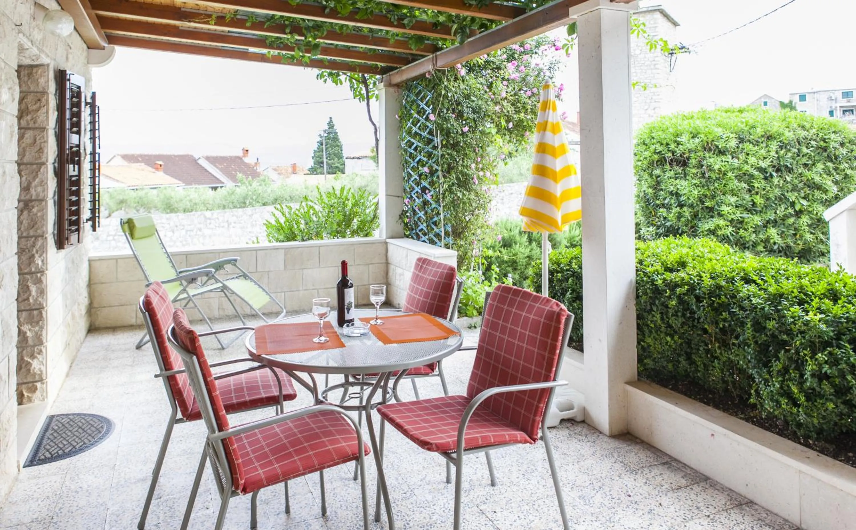 Balcony/Terrace in Apartments Magdalena