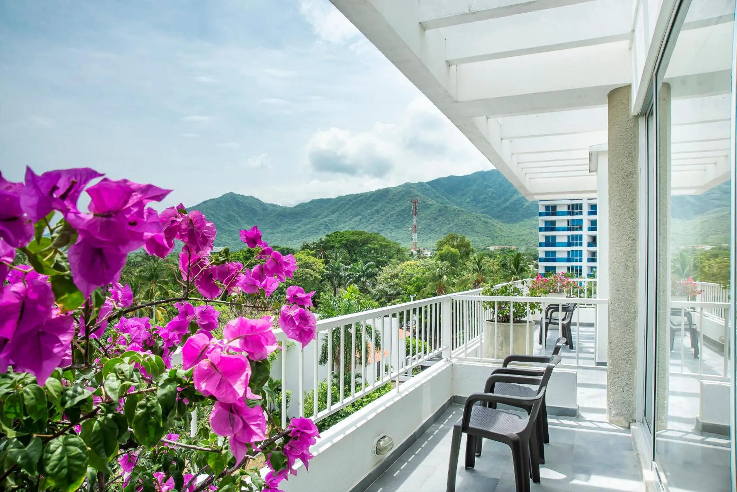 Balcony/Terrace in Hotel Santorini Resort