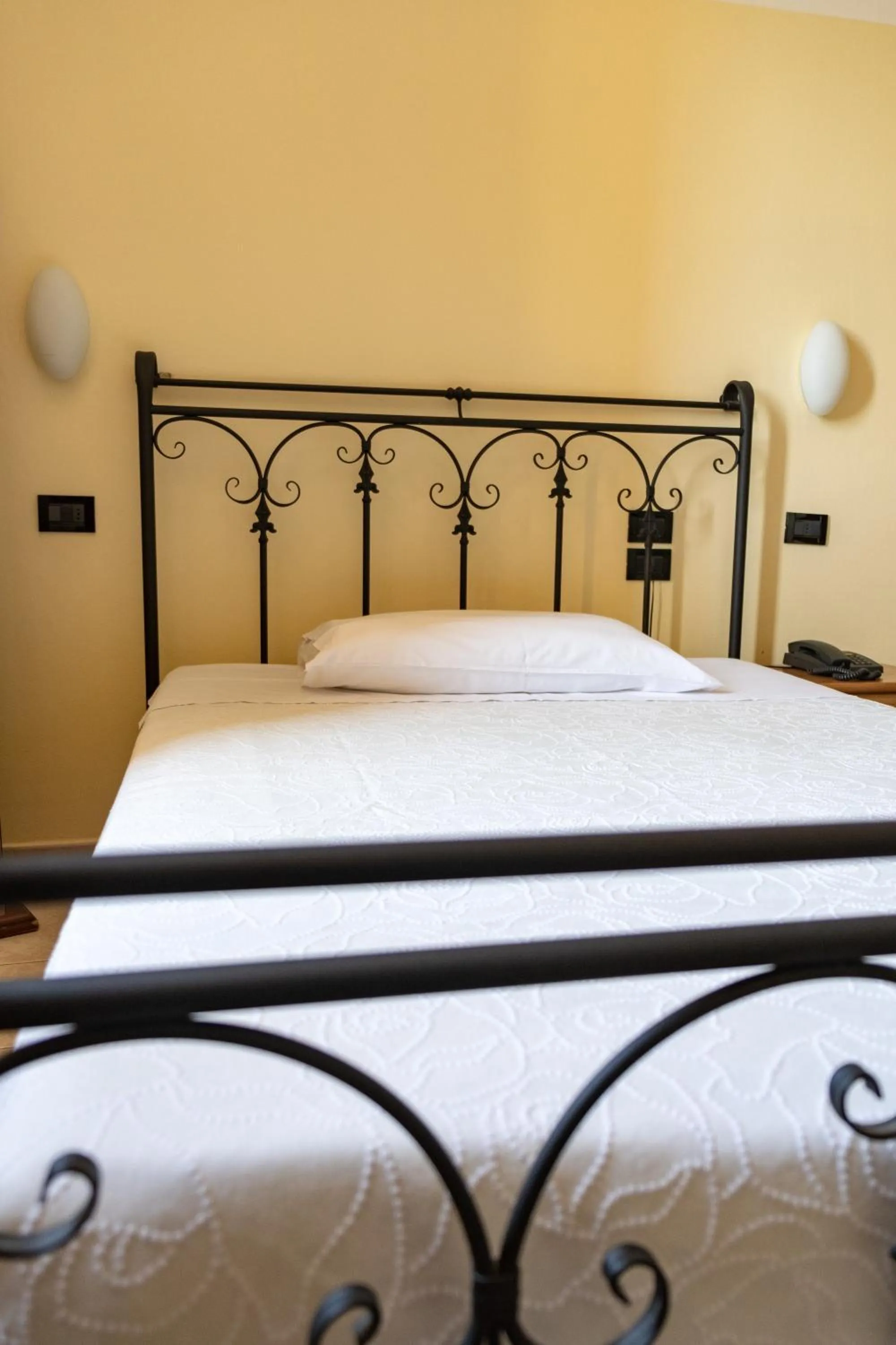 Bed in Hotel Fattori