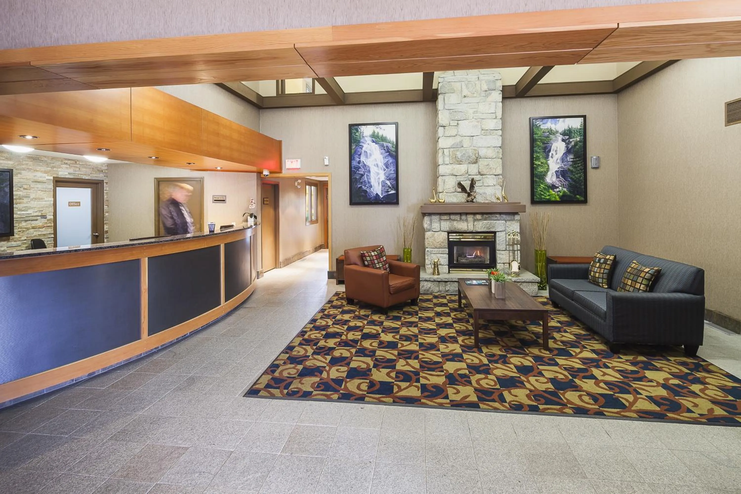 Lobby or reception in Mountain Retreat