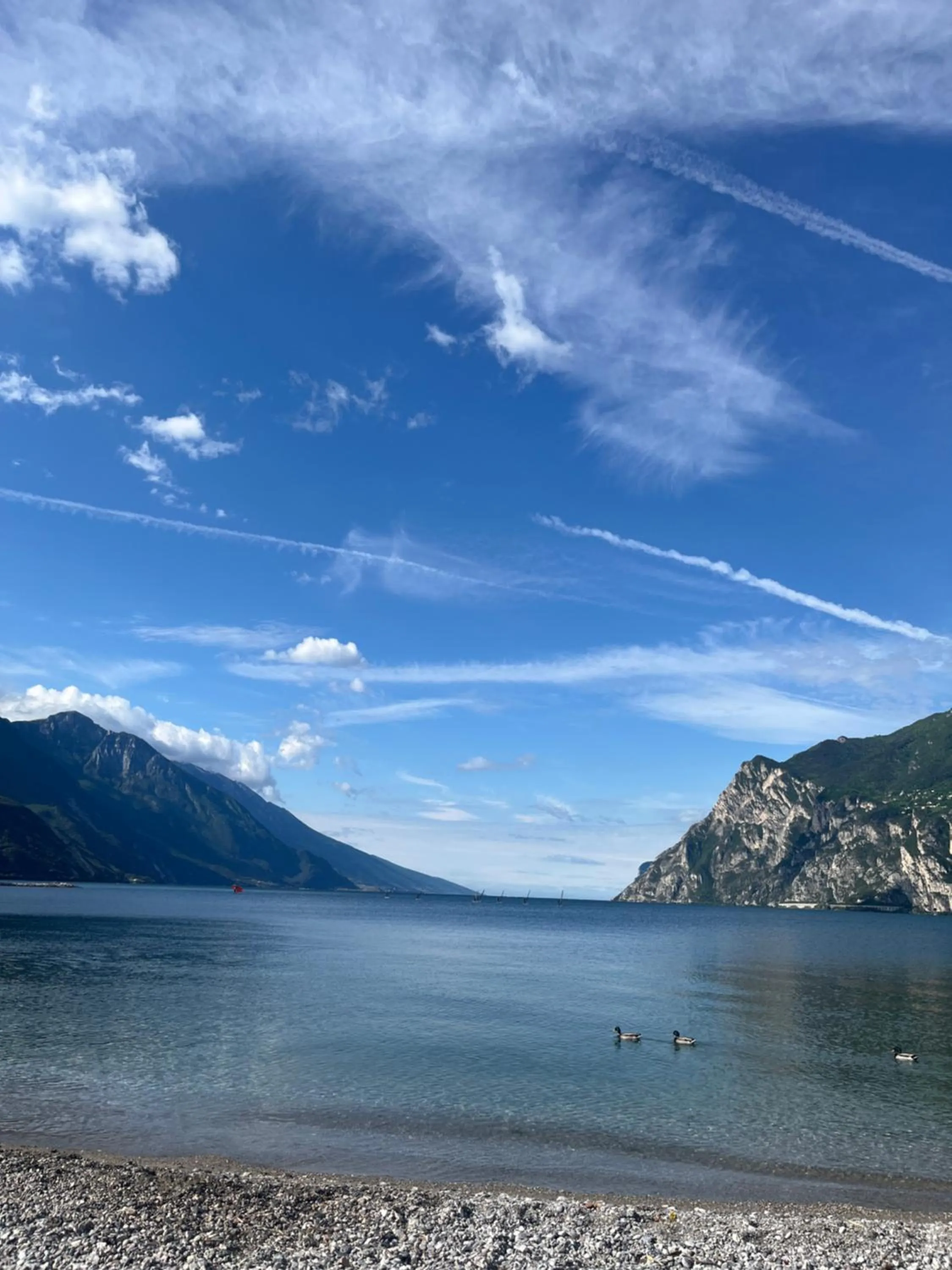 Beach in Glocal Torbole