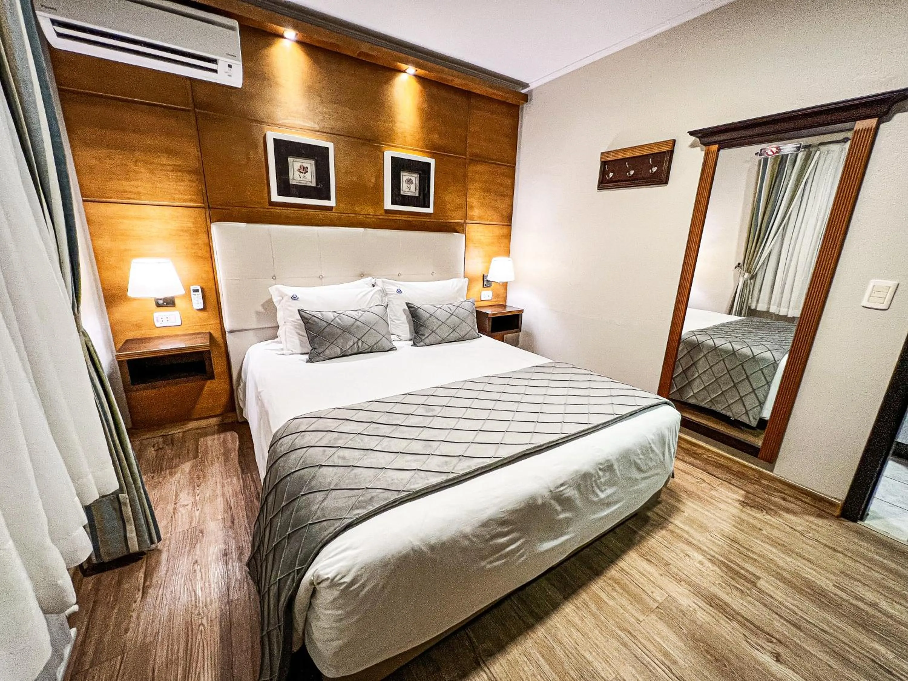 Bedroom, Bed in Hotel Recanto da Serra