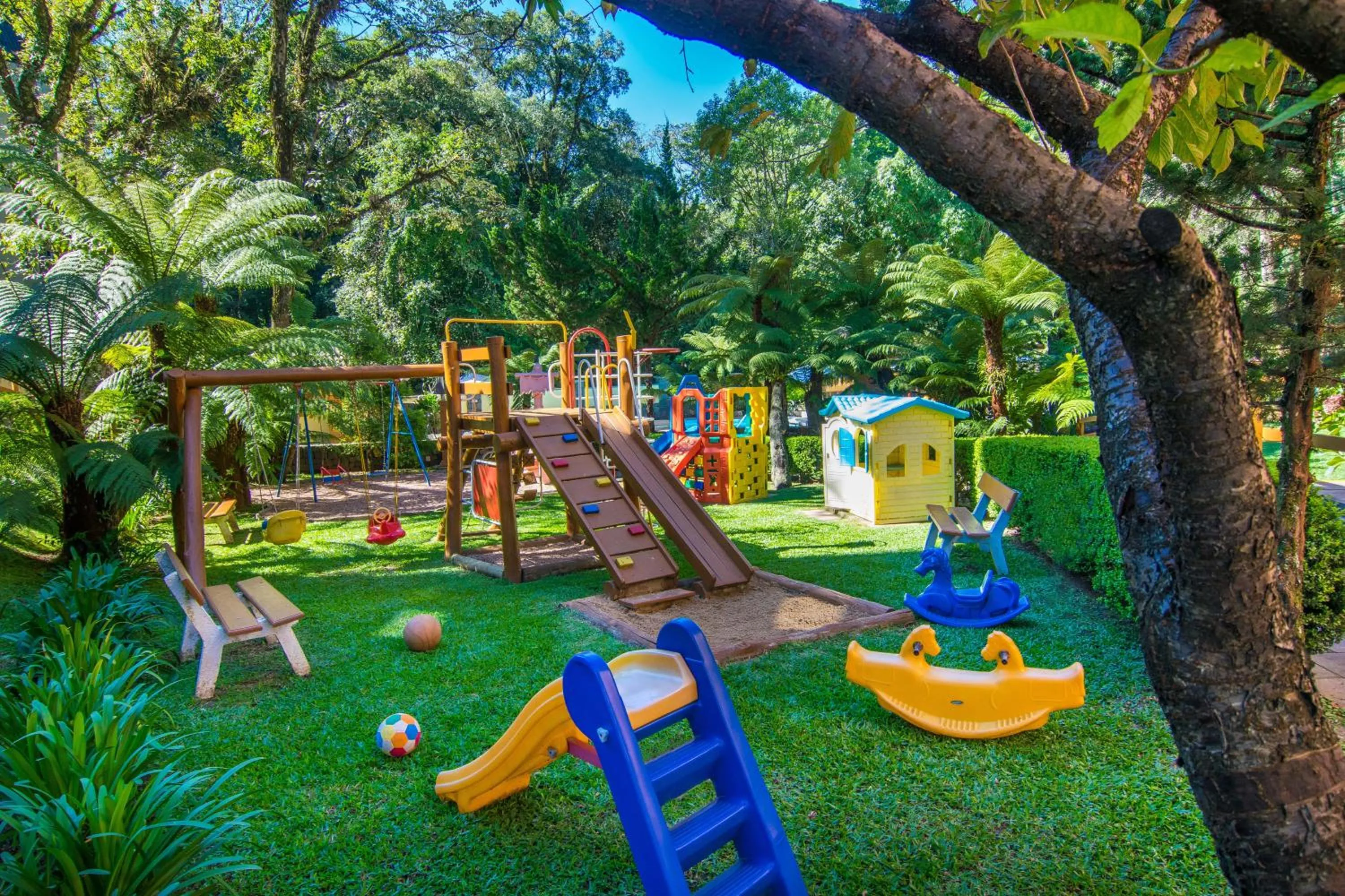Children play ground in Hotel Recanto da Serra