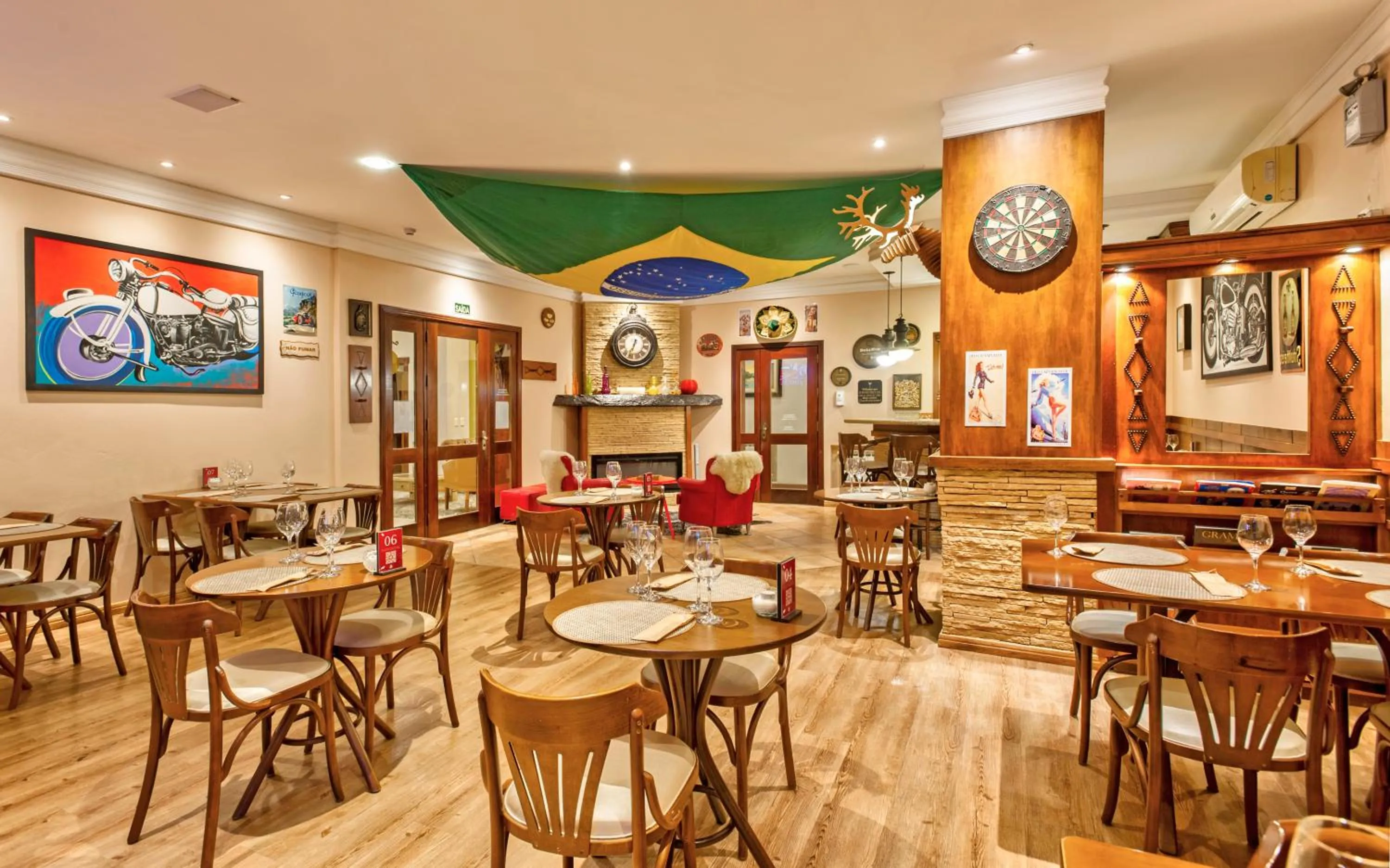 Restaurant/places to eat in Hotel Recanto da Serra