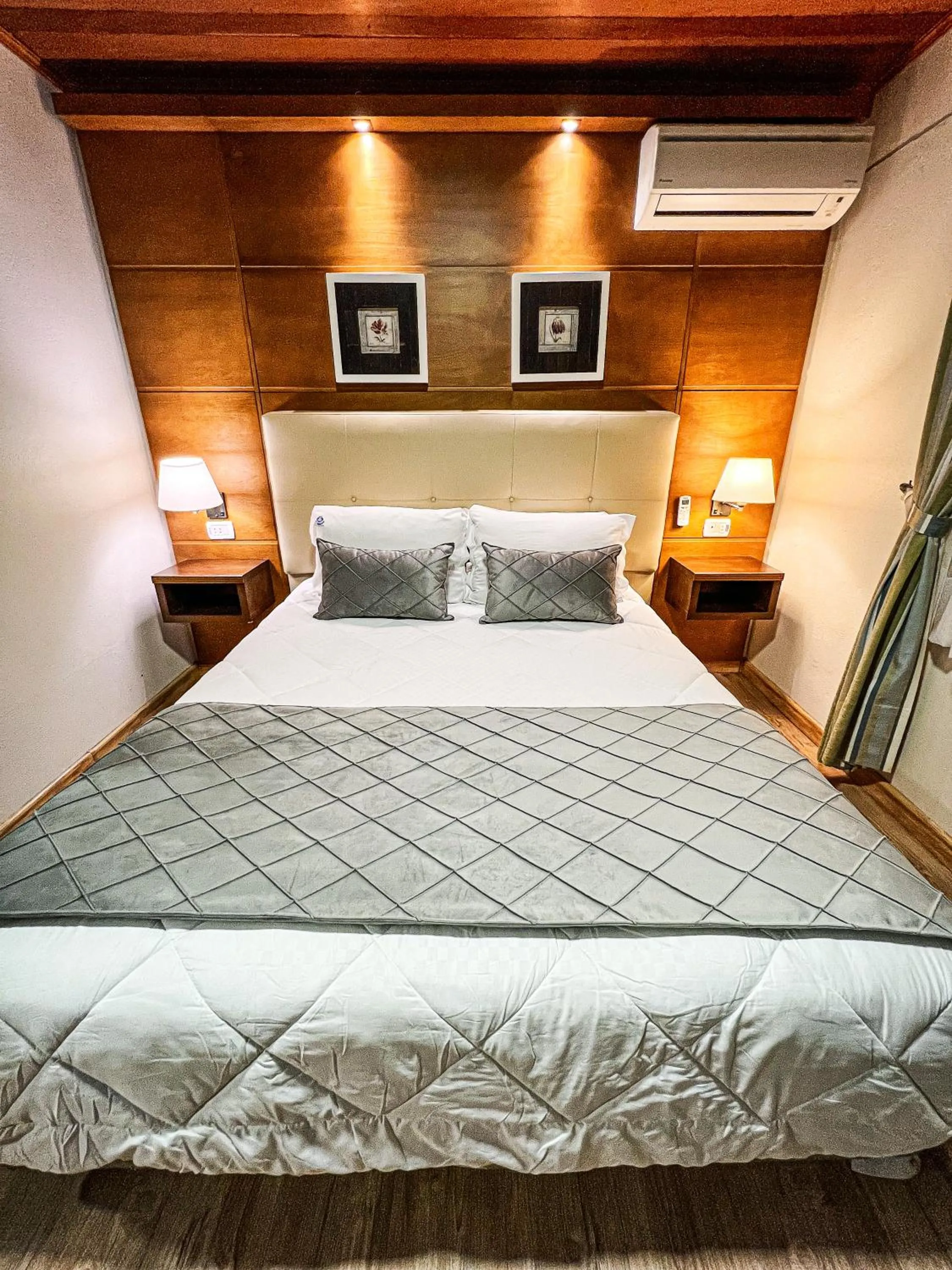 Bed in Hotel Recanto da Serra