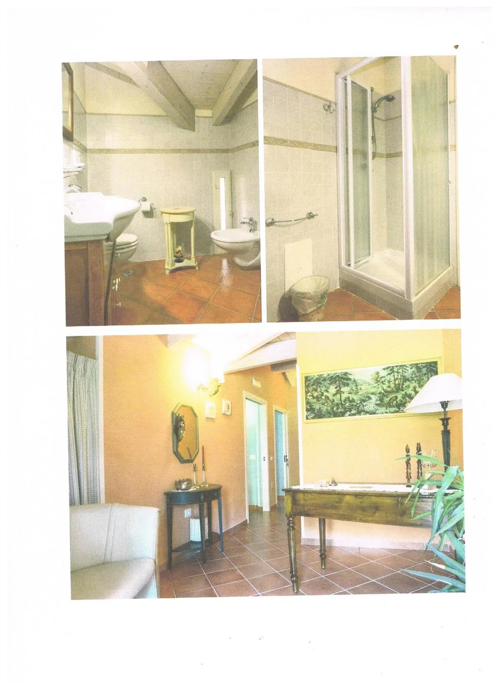 Bathroom in B&B Macchia d'Olmo