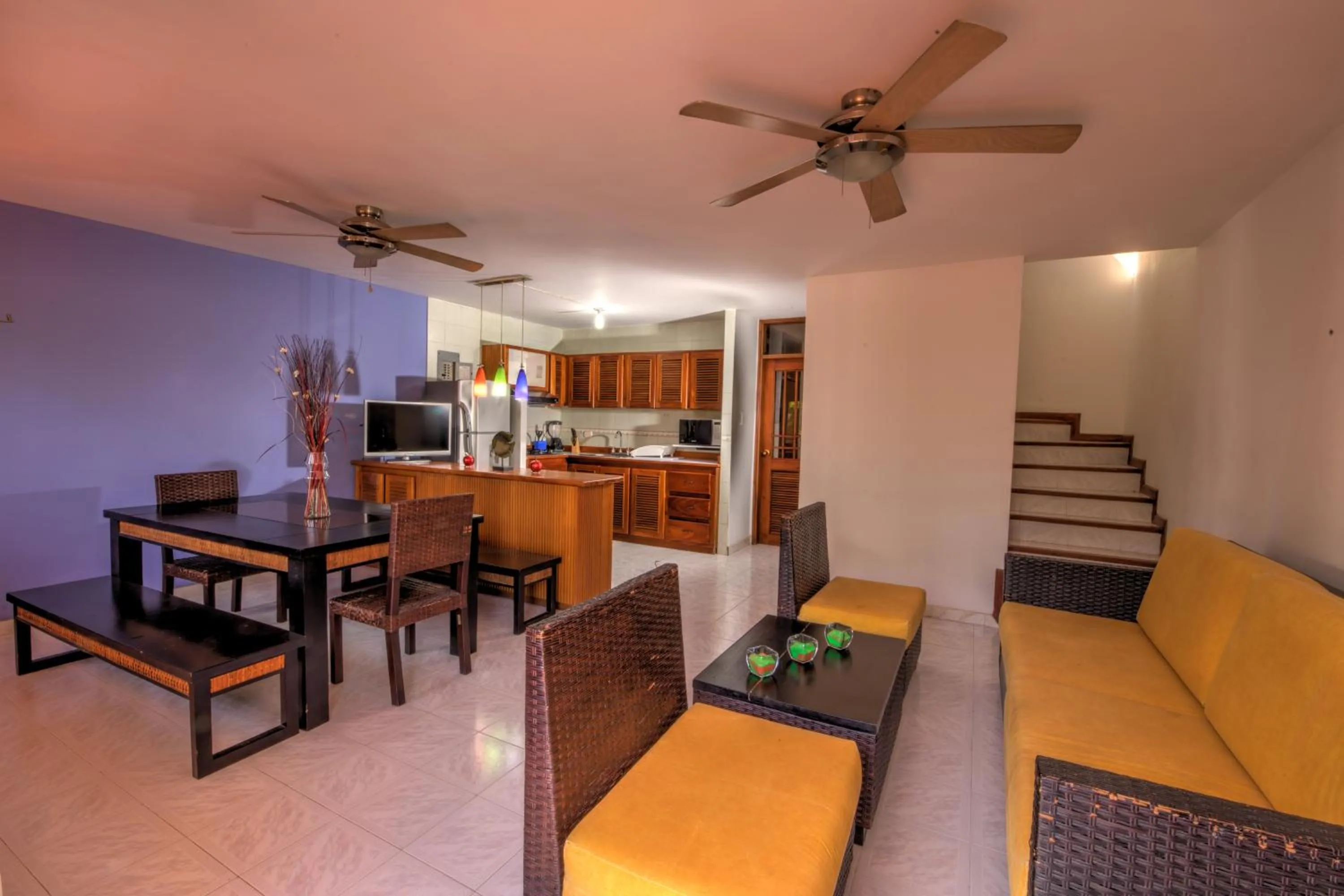 Living room in Hotel Santorini Express y Cabañas