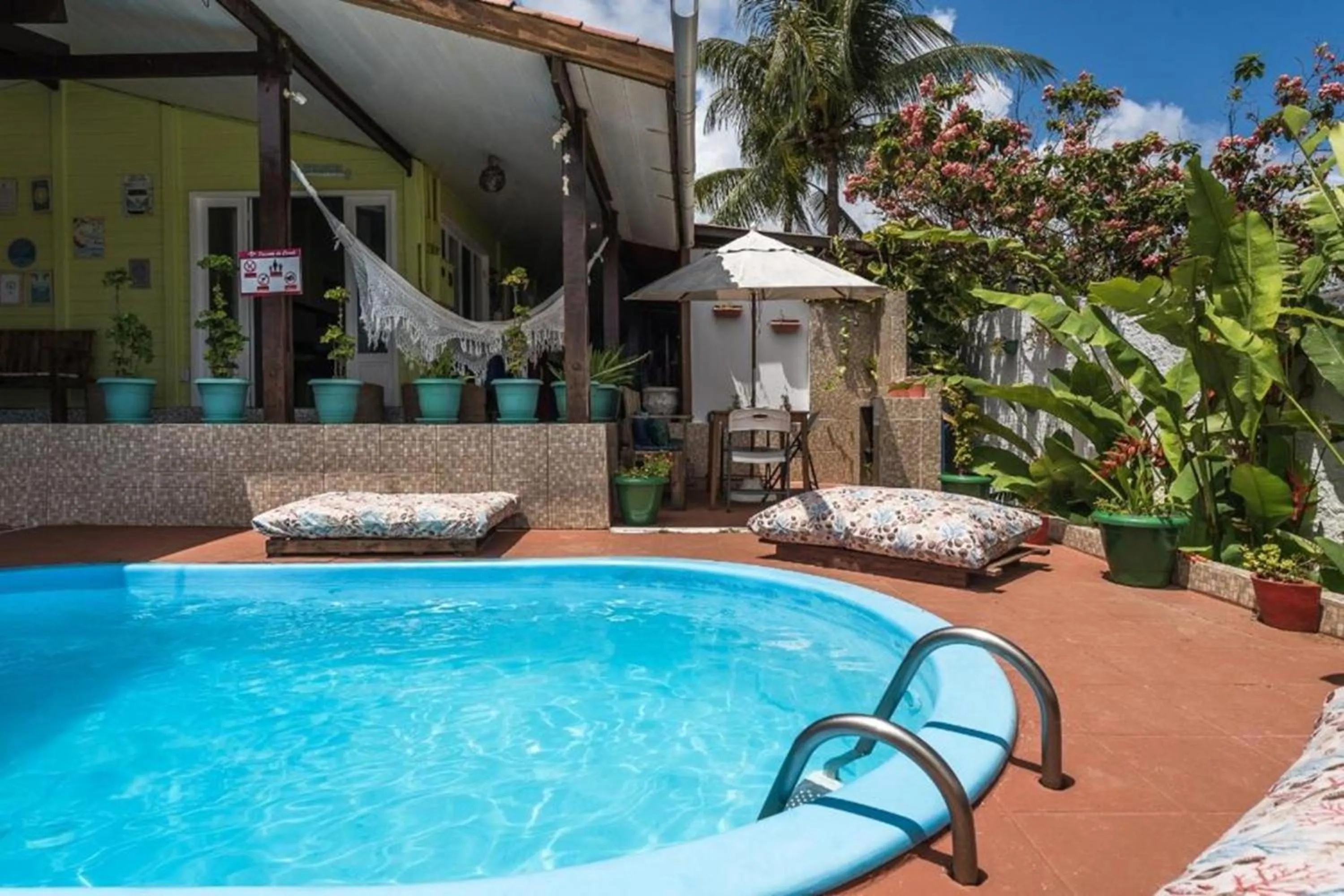 Swimming pool in Pousada da Carmô