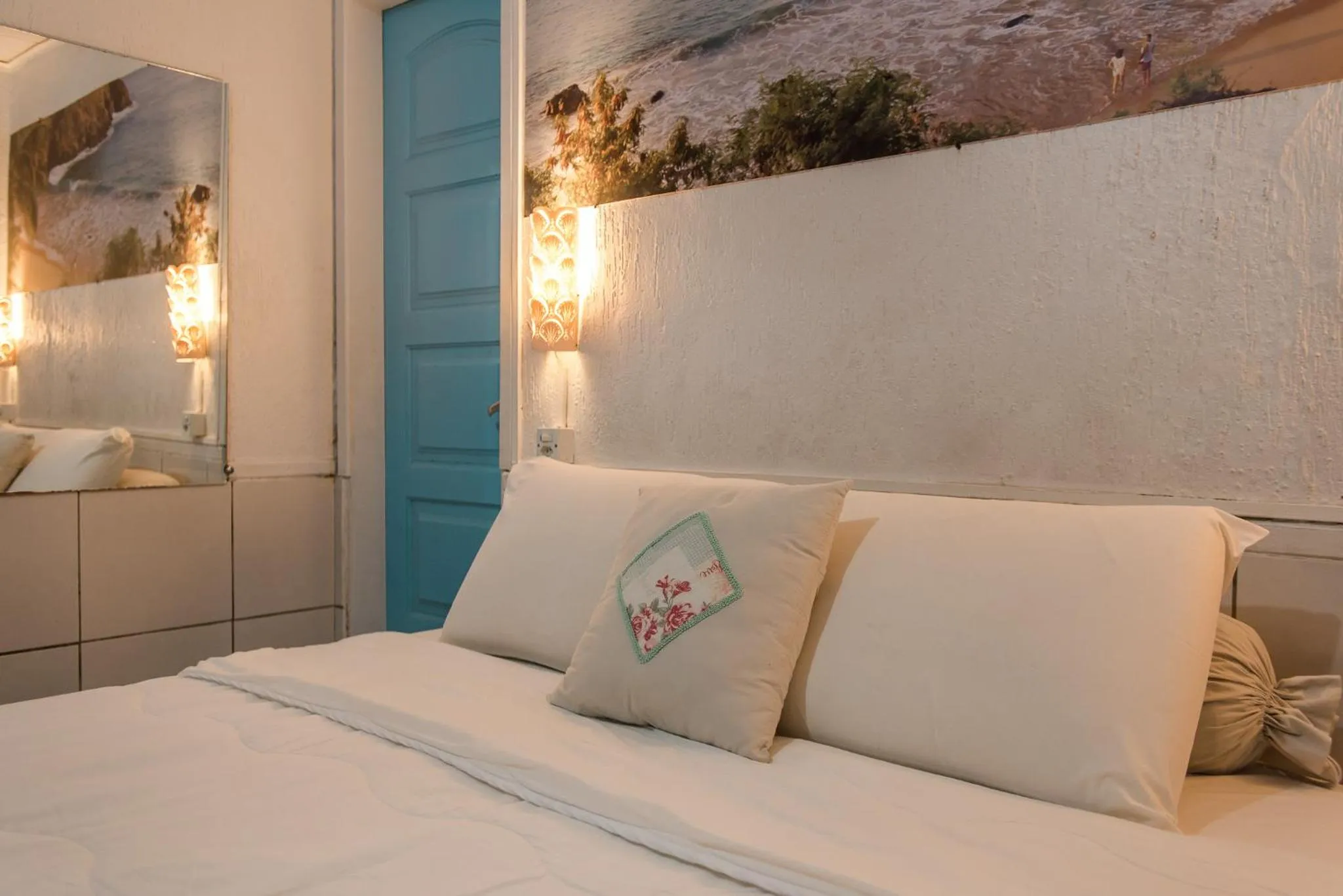 Bed in Pousada da Carmô