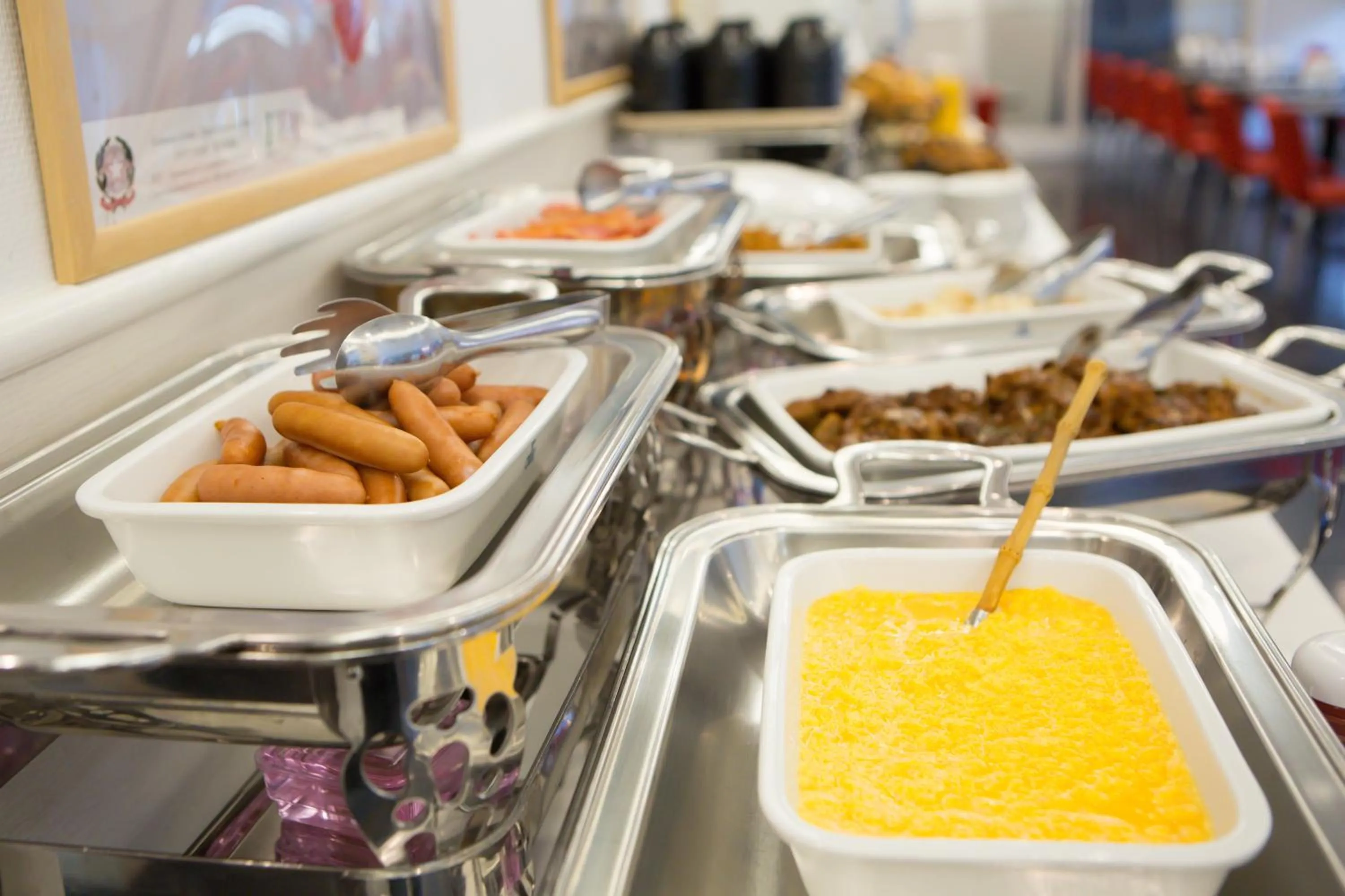 Buffet breakfast in Best Western Yokohama