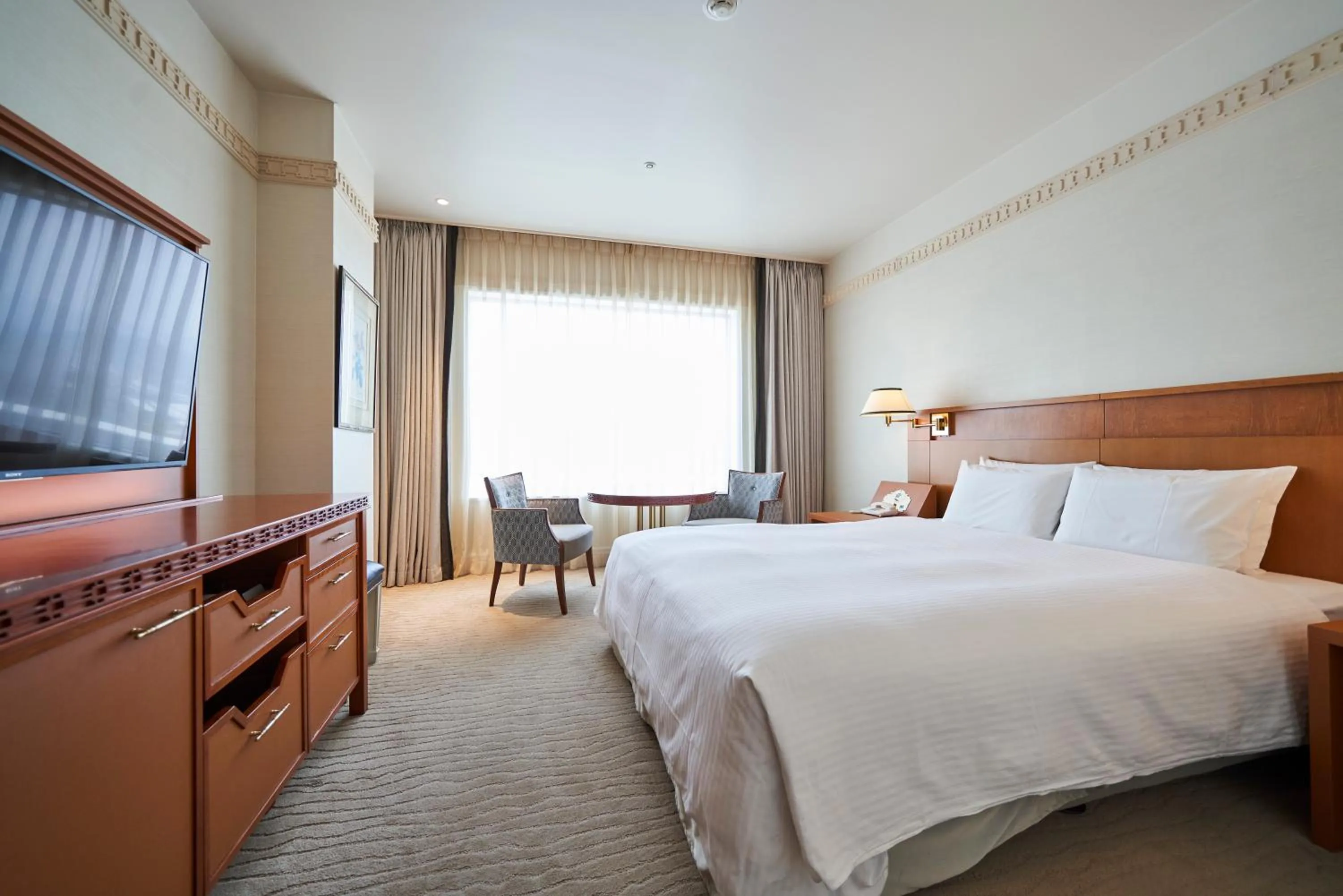 Bed in THE GLOBAL VIEW Nagasaki