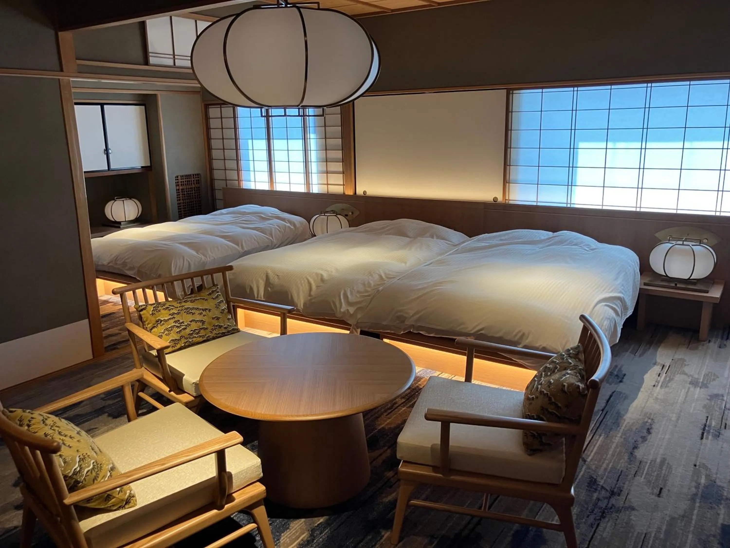 Bed in THE GLOBAL VIEW Nagasaki