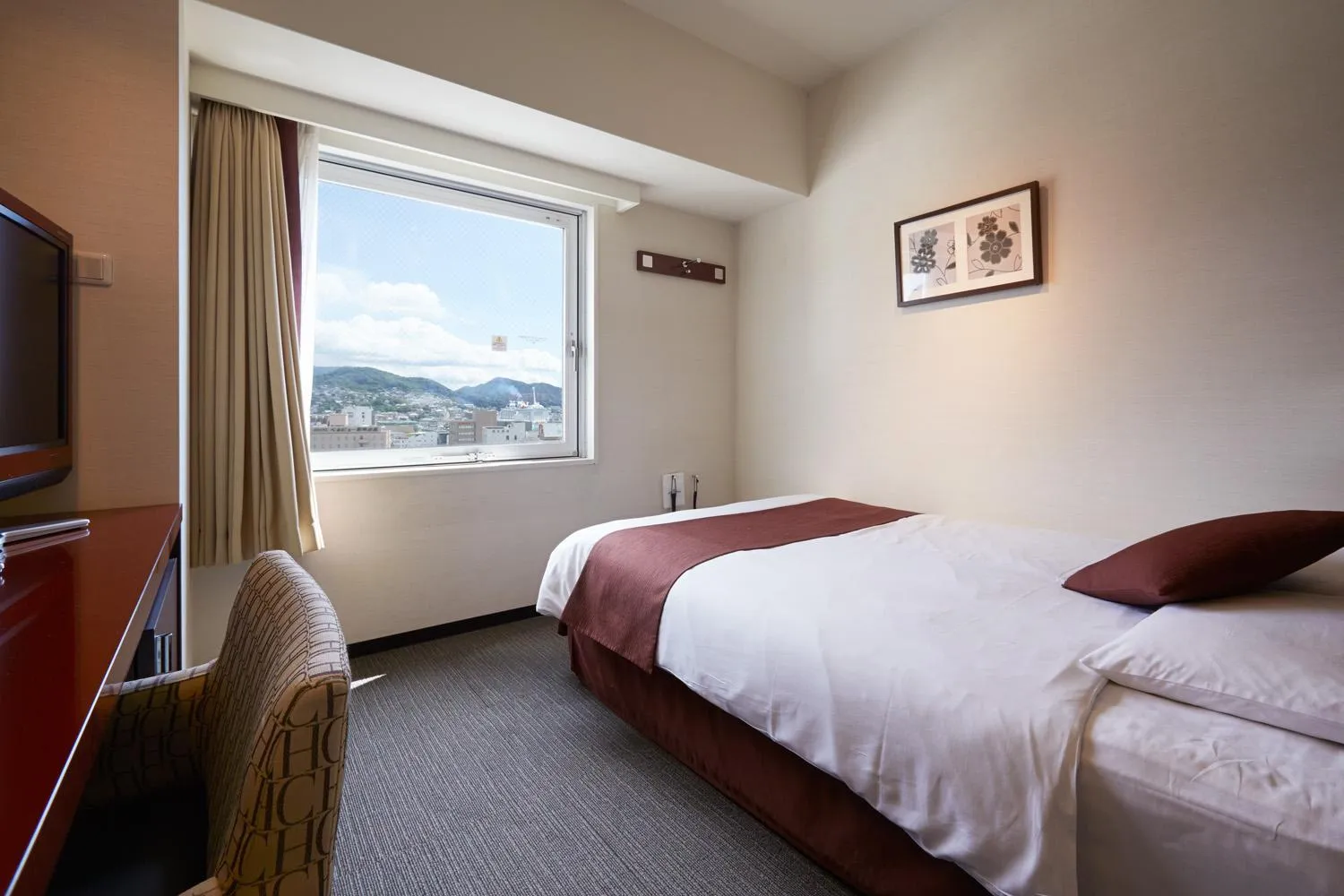 Bed in S Peria Hotel Nagasaki