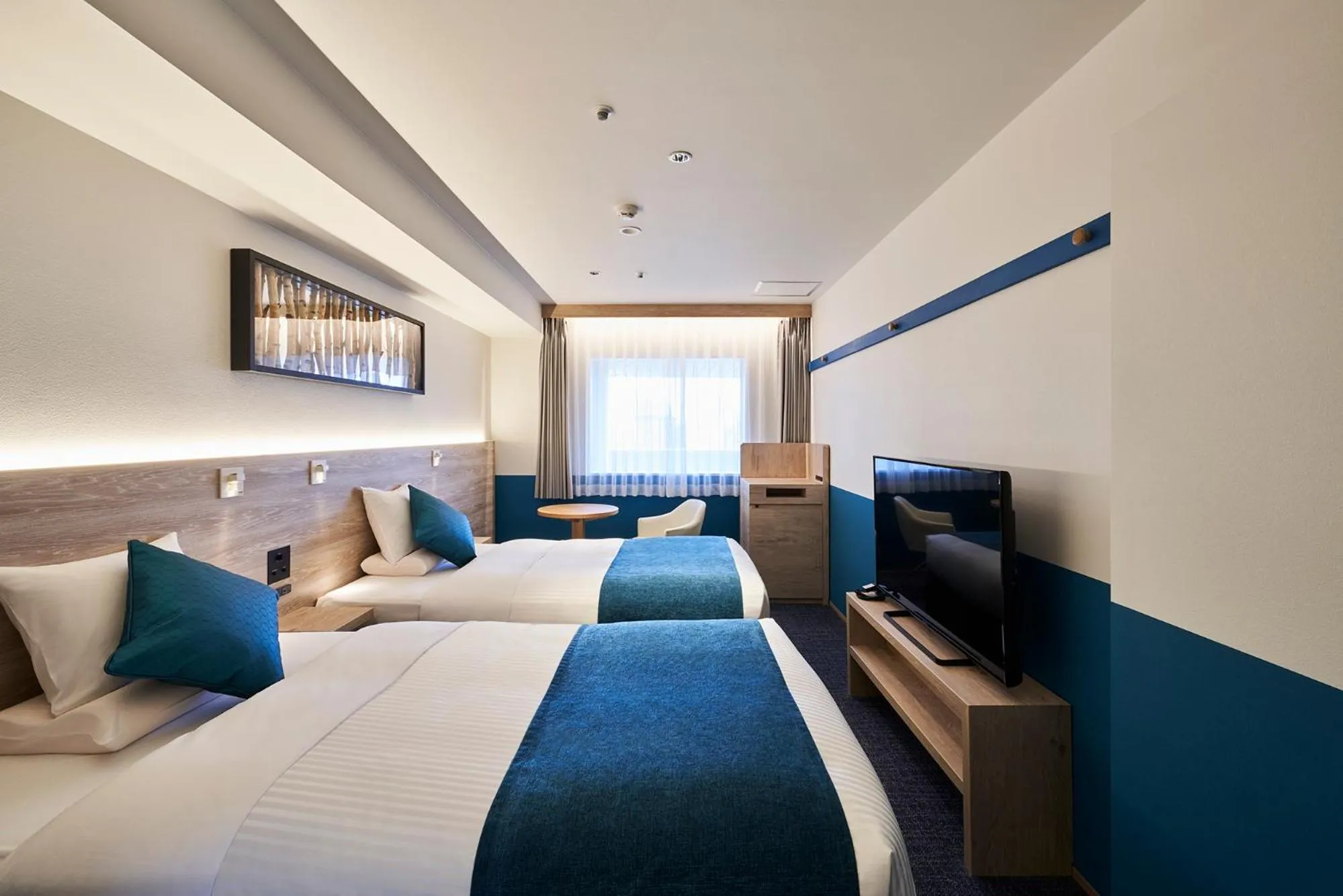 Photo of the whole room, Bed in Art Hotel Asahikawa