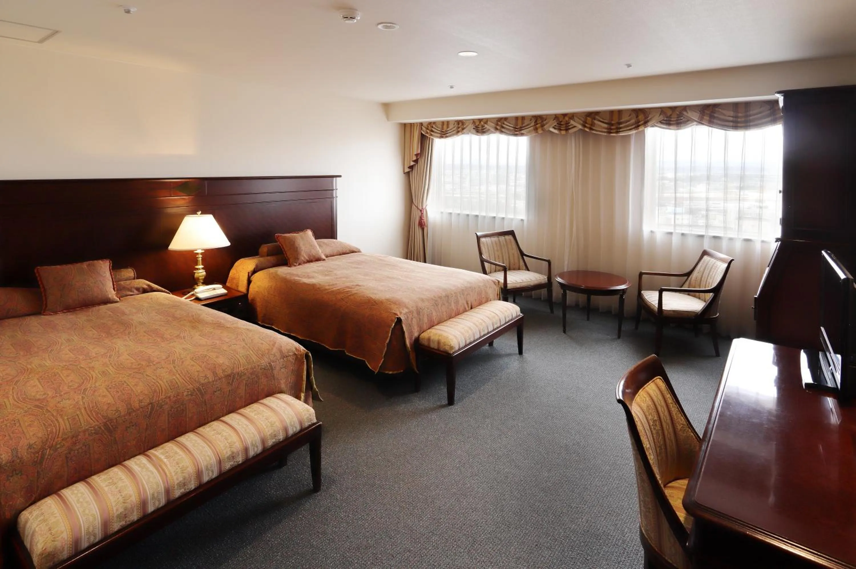 Photo of the whole room, Bed in Art Hotel Asahikawa