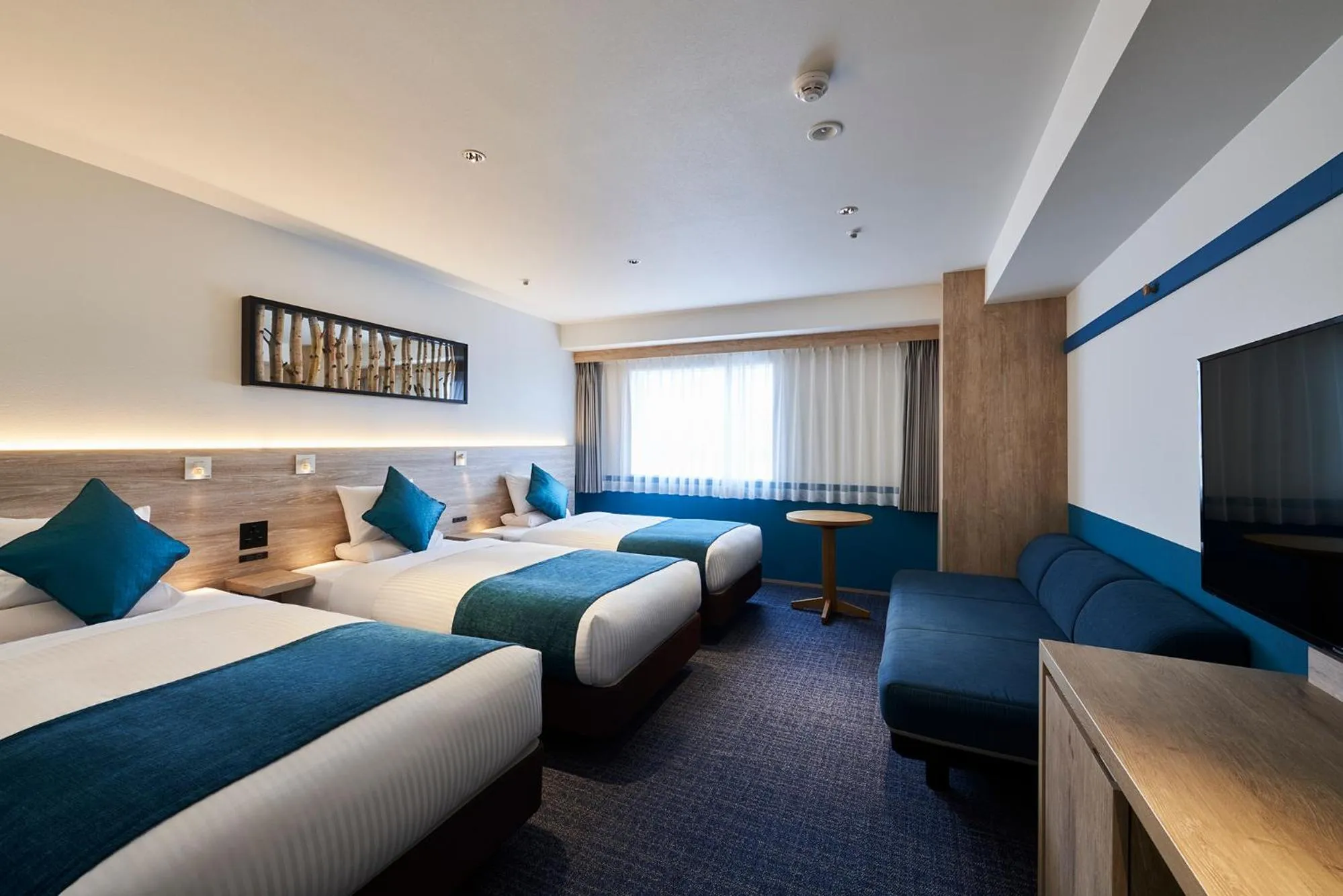 Photo of the whole room, Bed in Art Hotel Asahikawa