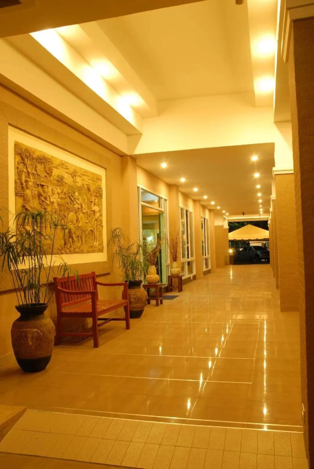 Property building in Tonwa Resort Hotel