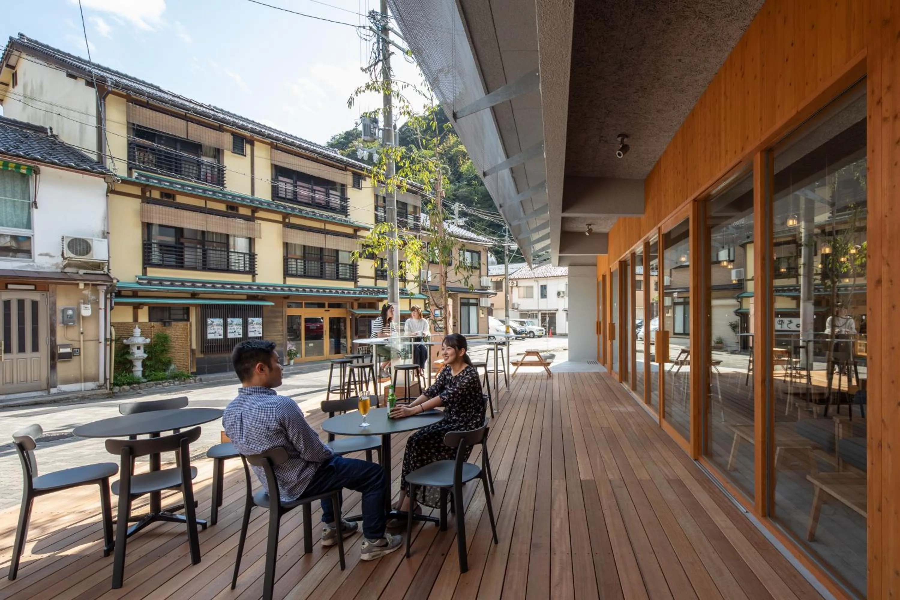 Property building in TSUCHIYA Kinosaki onsen