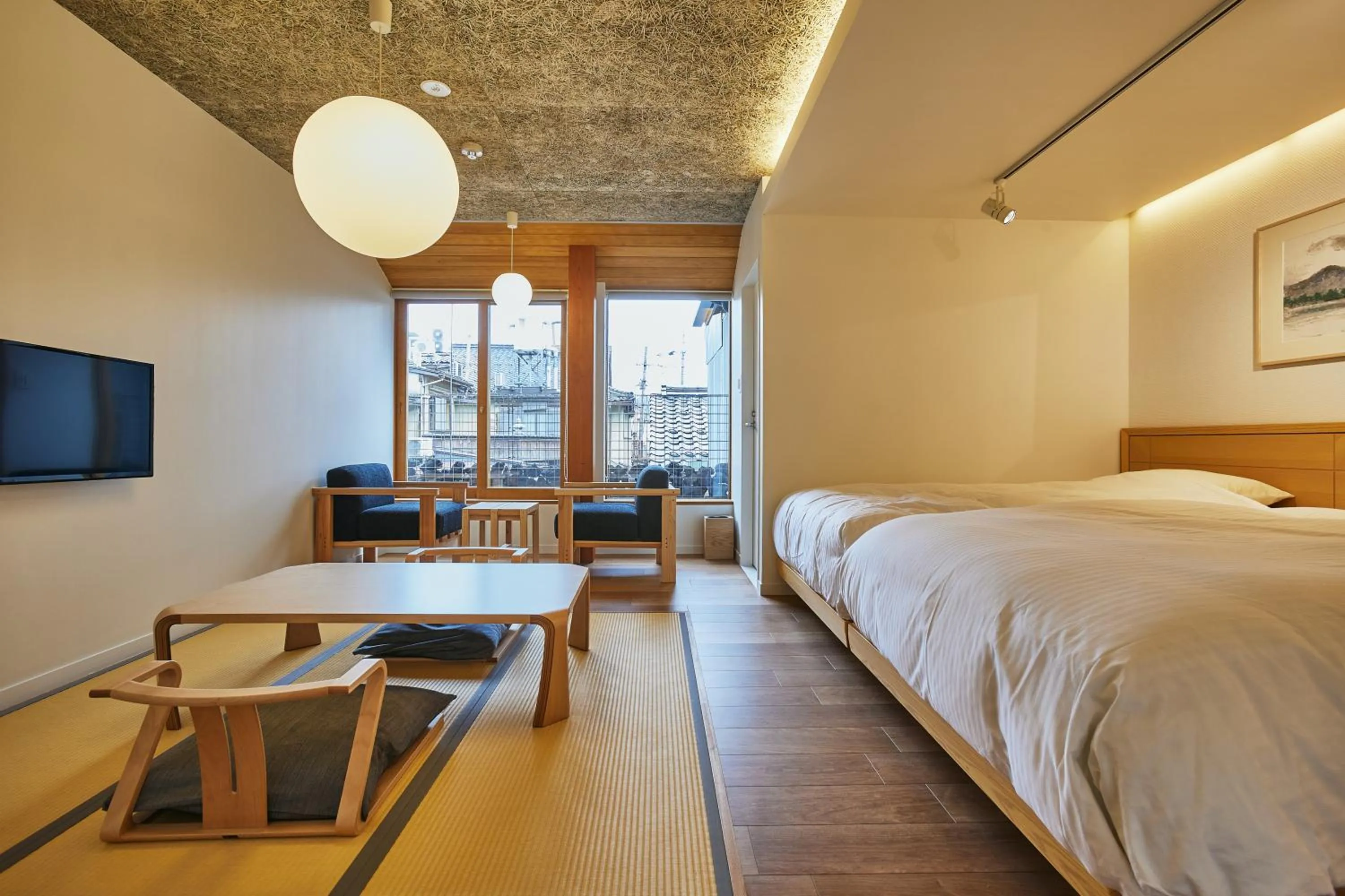 Bed in TSUCHIYA Kinosaki onsen