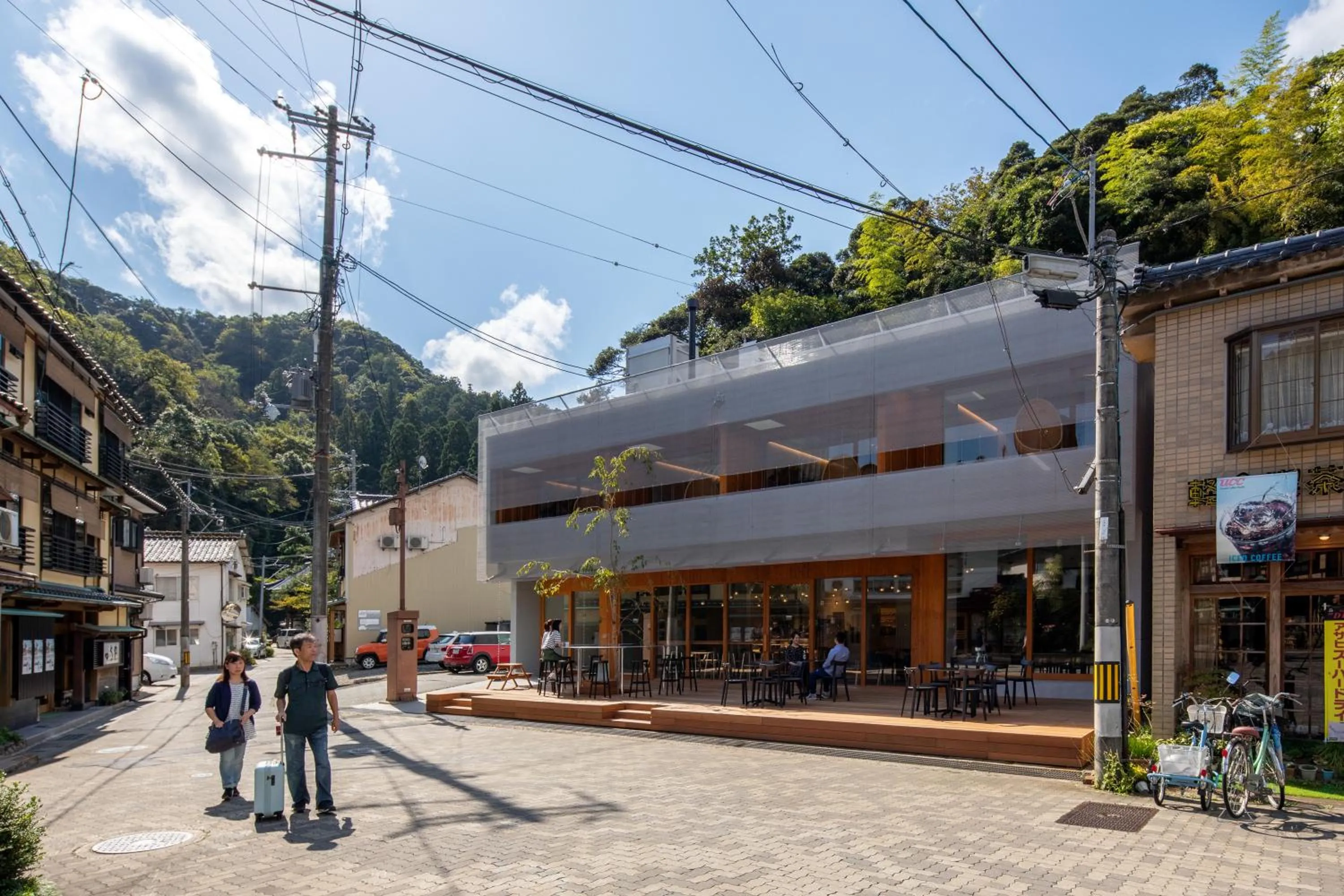 Property building in TSUCHIYA Kinosaki onsen