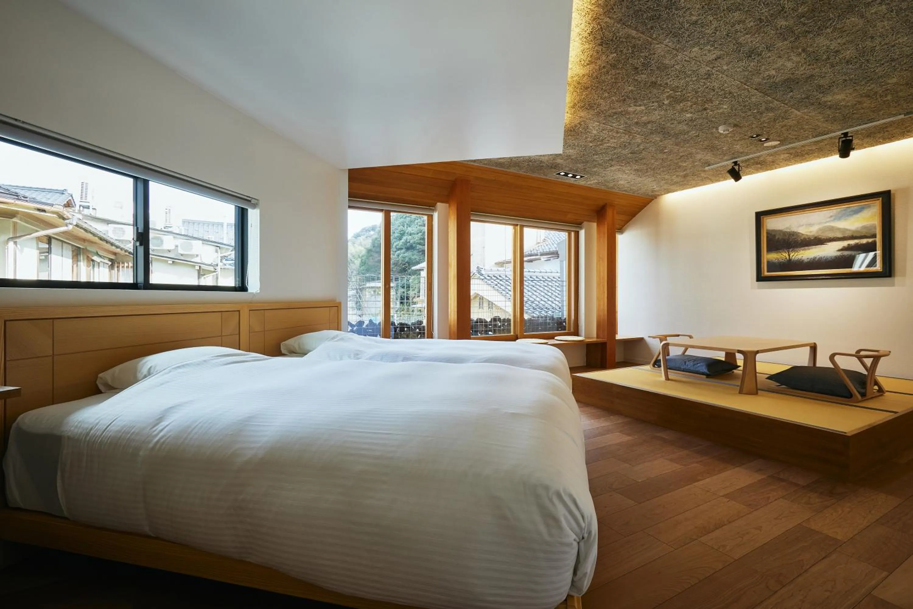 Bed in TSUCHIYA Kinosaki onsen