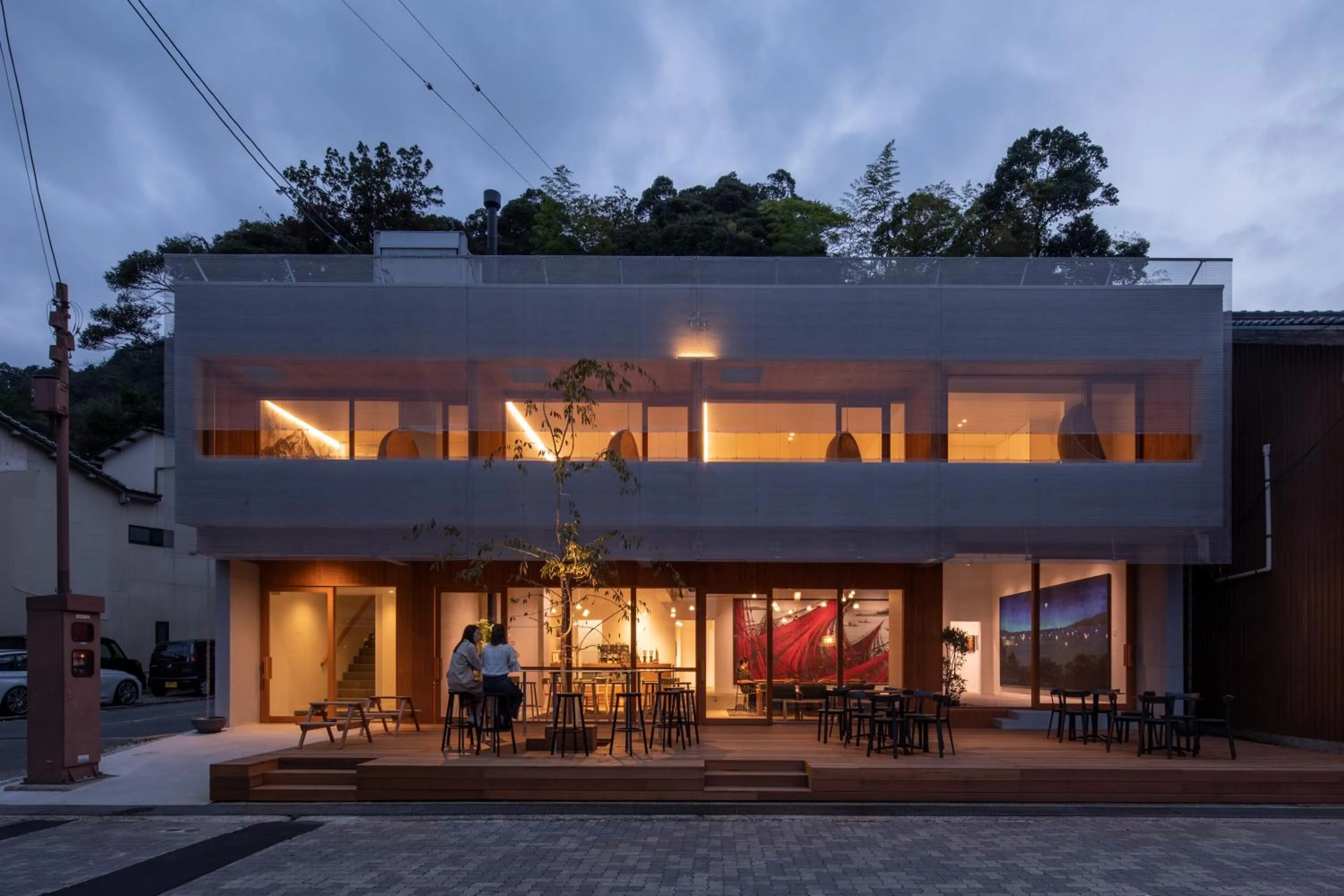 Property building in TSUCHIYA Kinosaki onsen