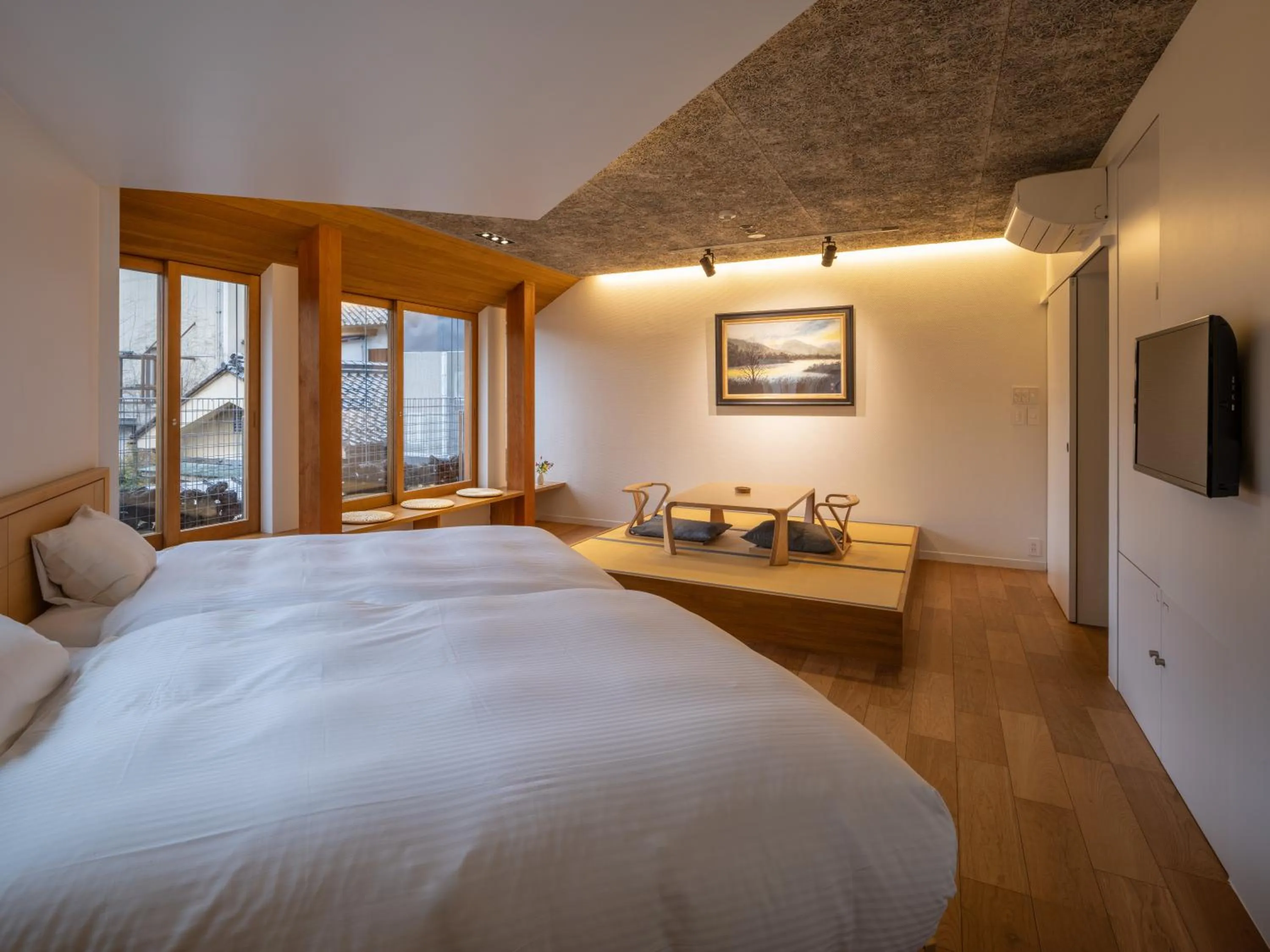 Bed in TSUCHIYA Kinosaki onsen