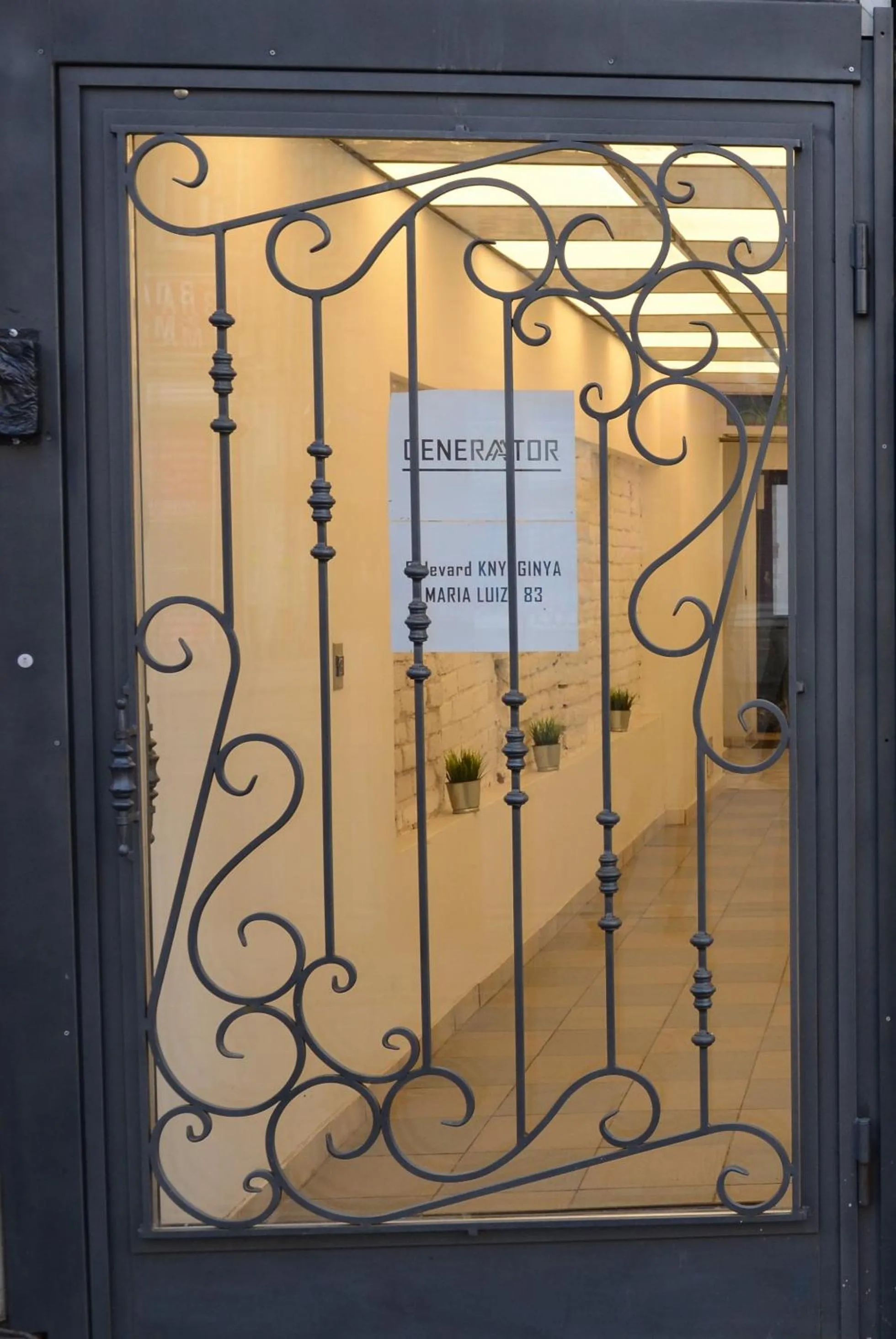 Facade/entrance in Generaator Sofia