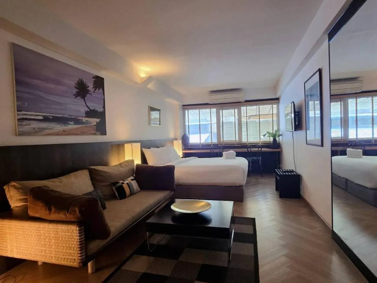 Bed in Somewhere to Escape - Hometel