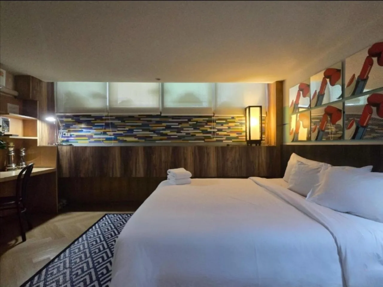 Bedroom, Bed in Somewhere to Escape - Hometel