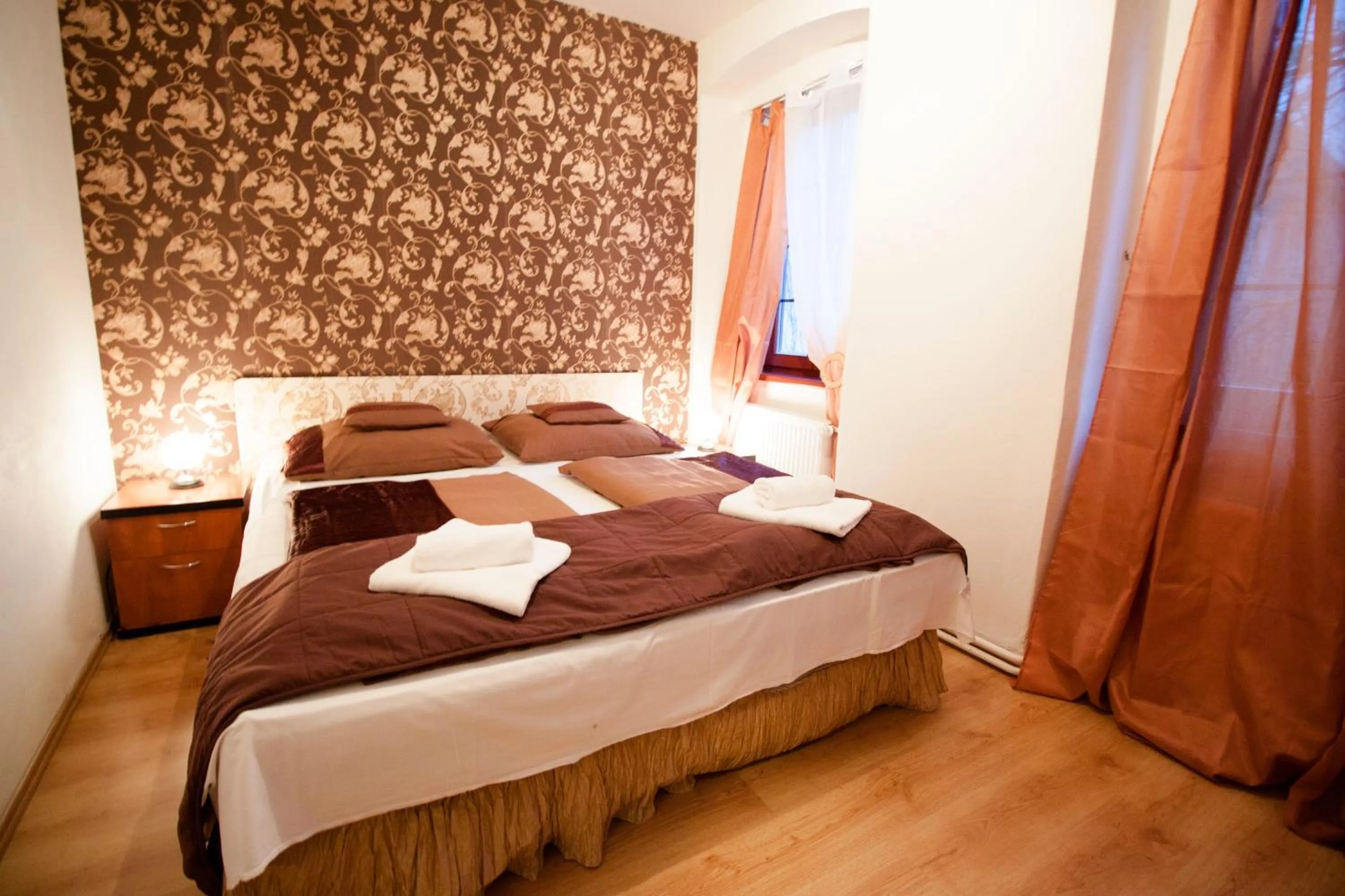 Bed in Hotel City Pisek