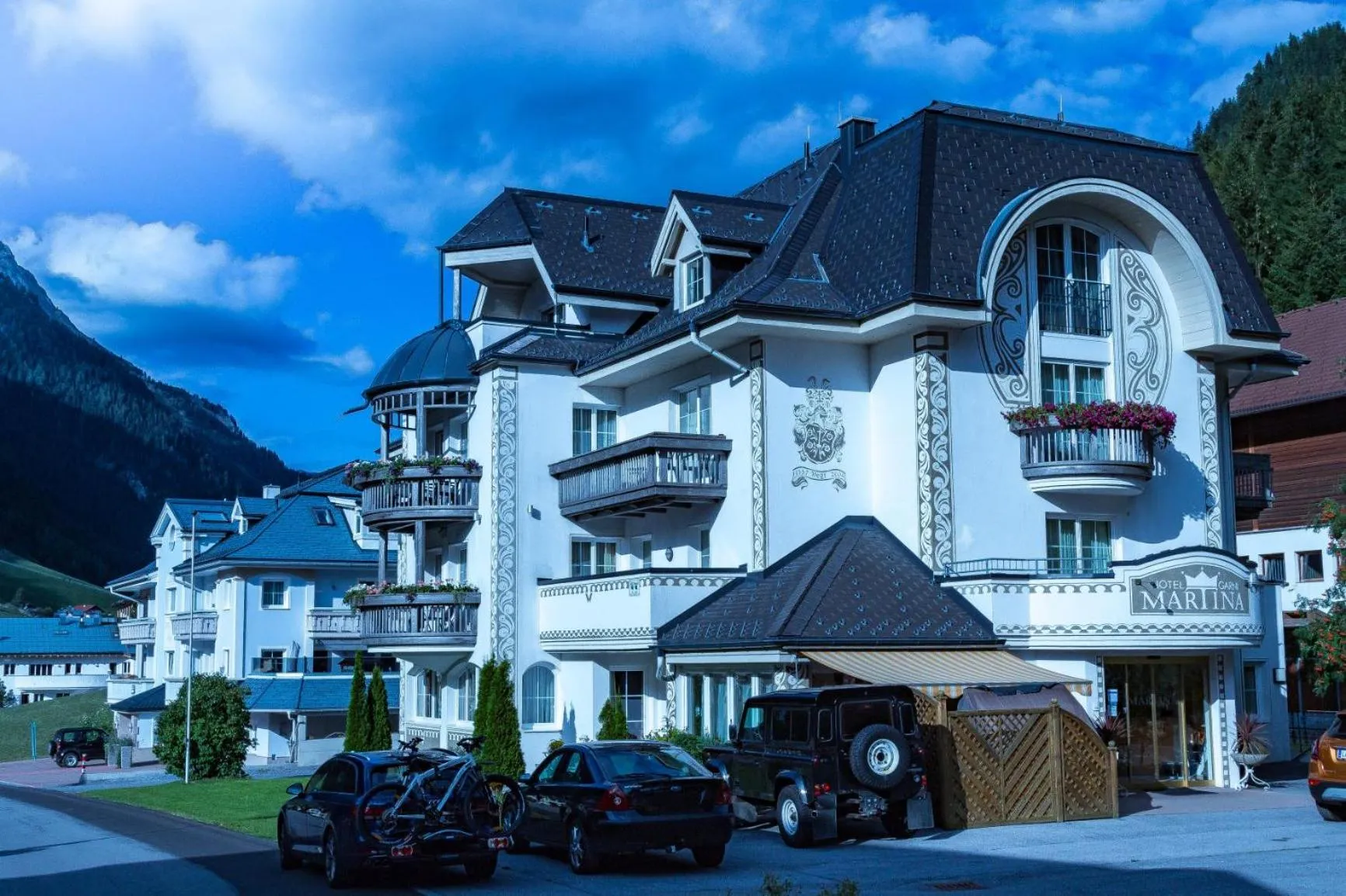 Property building in Hotel Garni Martina