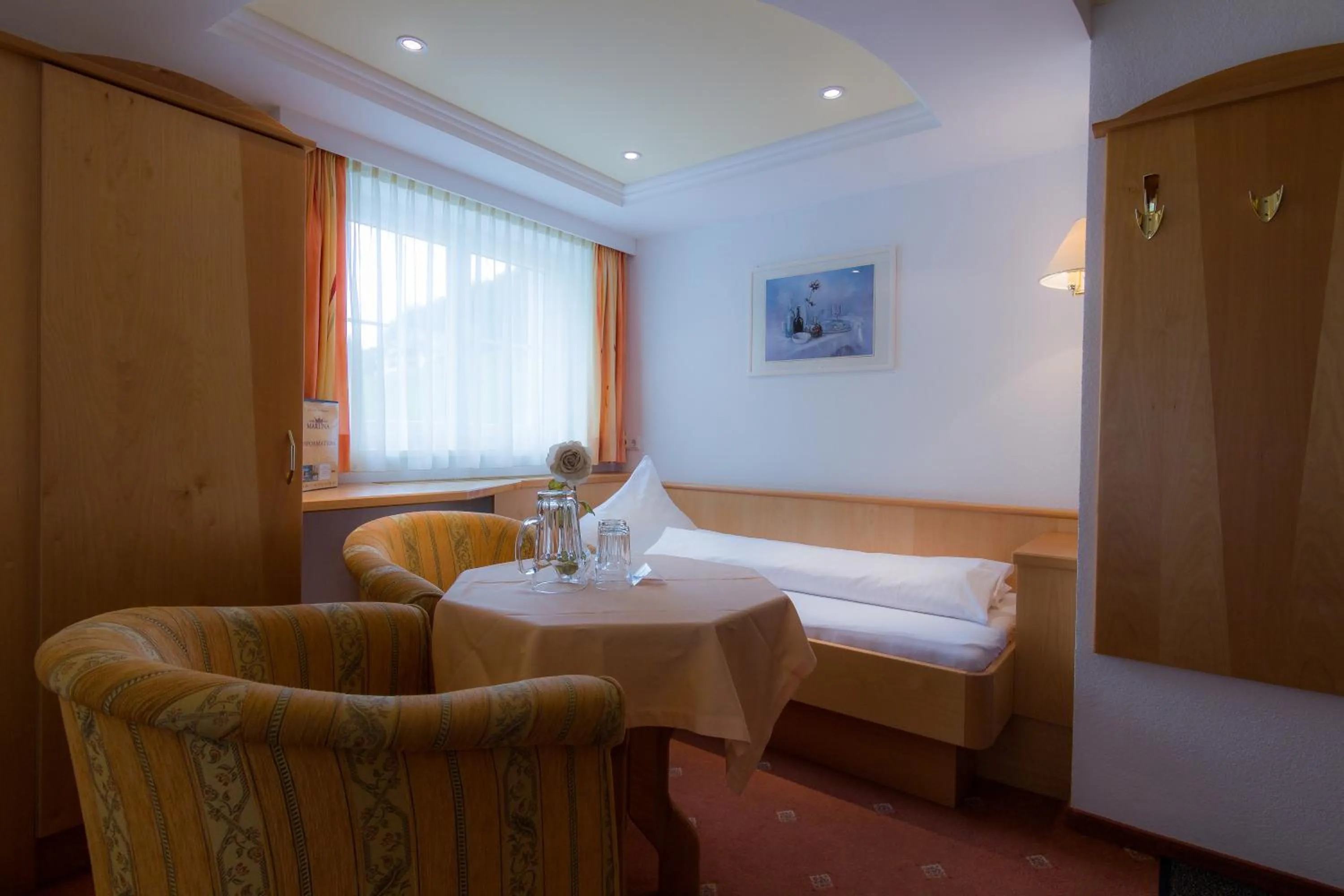 Bedroom, Bed in Hotel Garni Martina