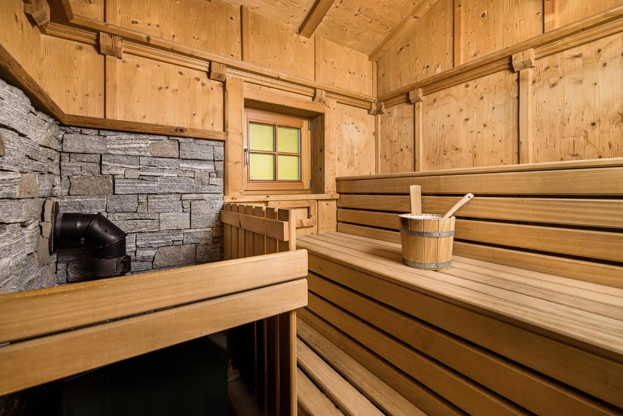 Sauna in Hotel Langeck