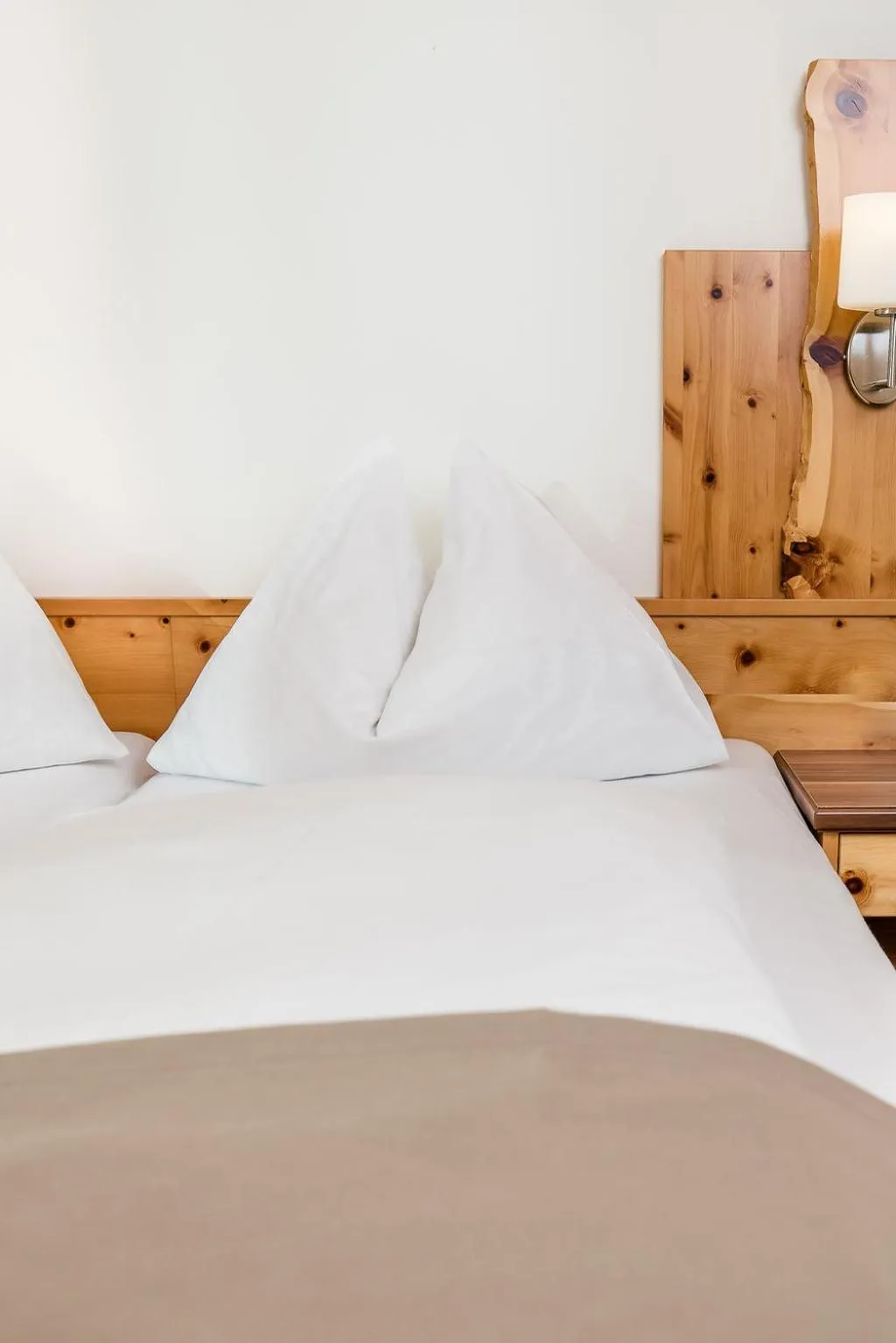 Bed in Hotel Langeck