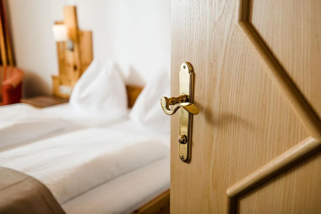 Bed in Hotel Langeck