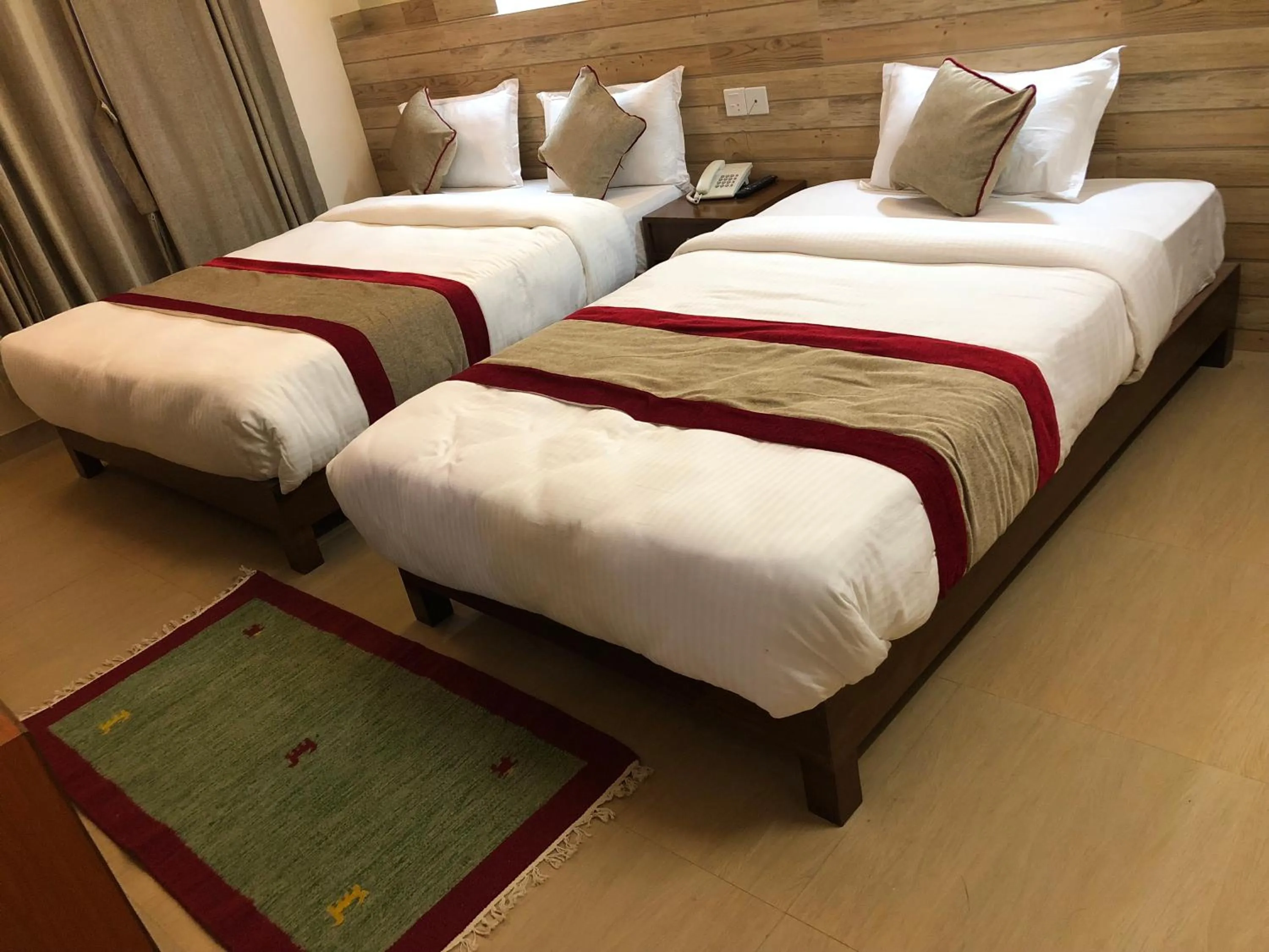 Bed in Hotel Guru