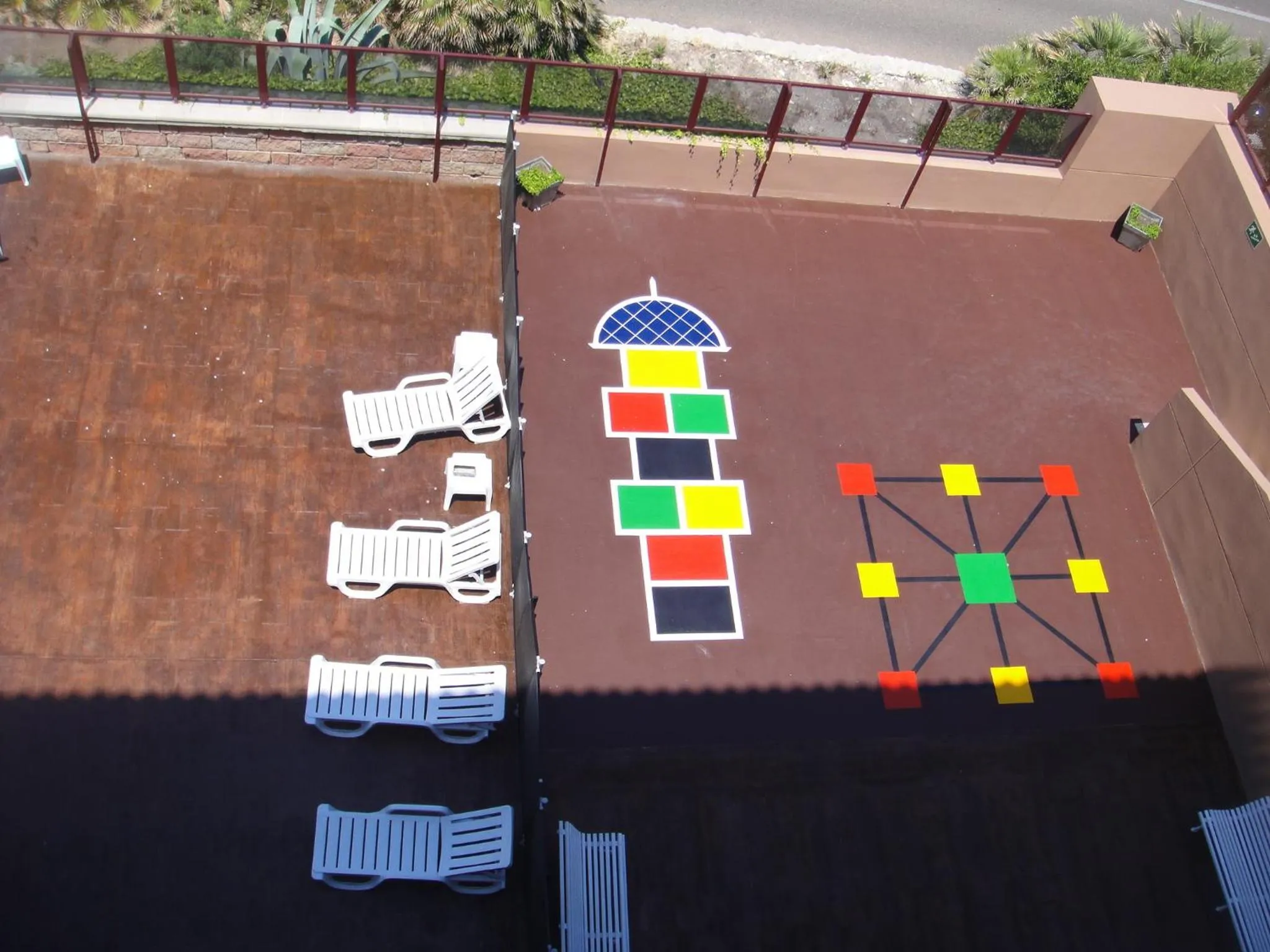 Bird's eye view in Aparthotel El Faro
