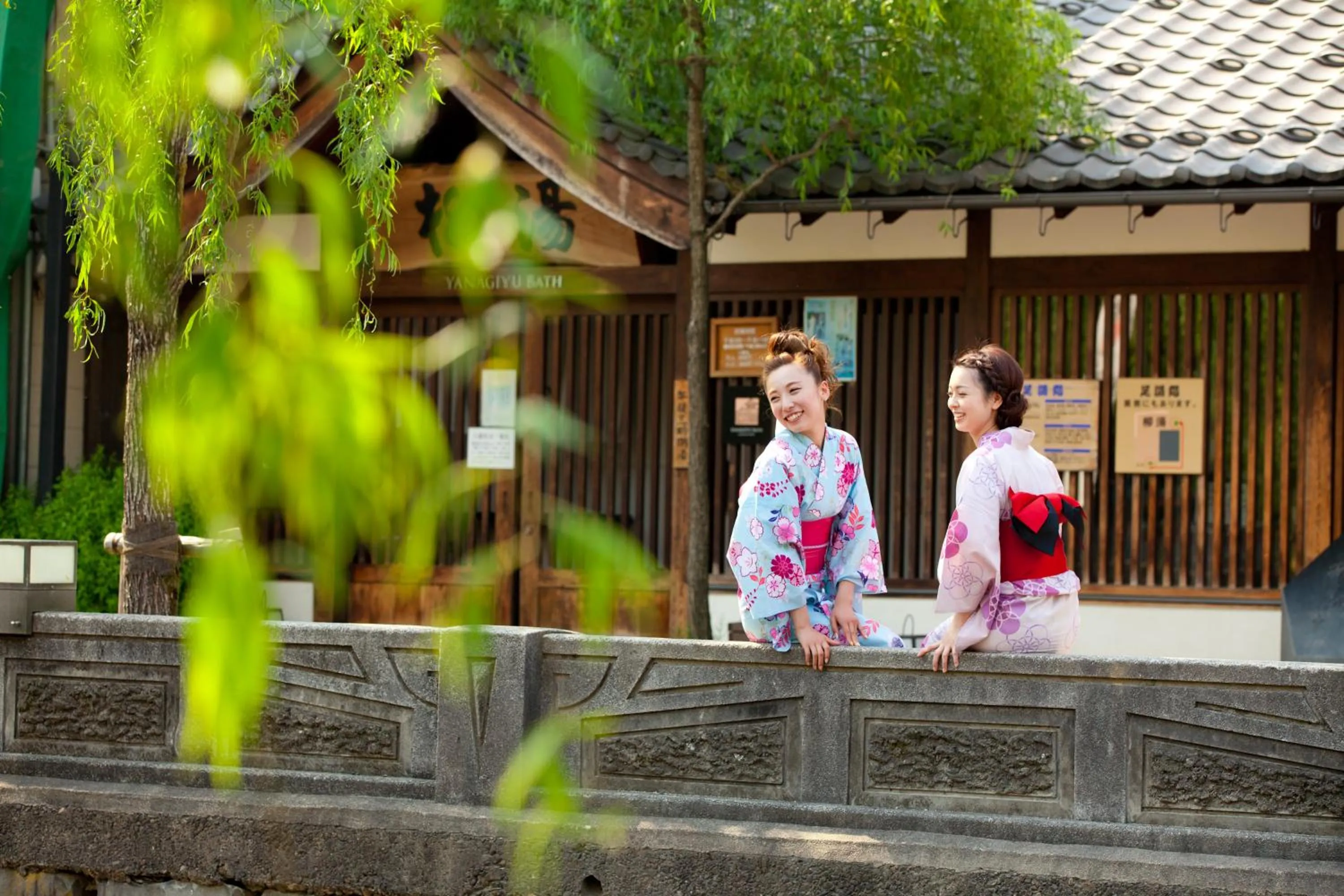 Neighbourhood in Kinosaki Yamamotoya