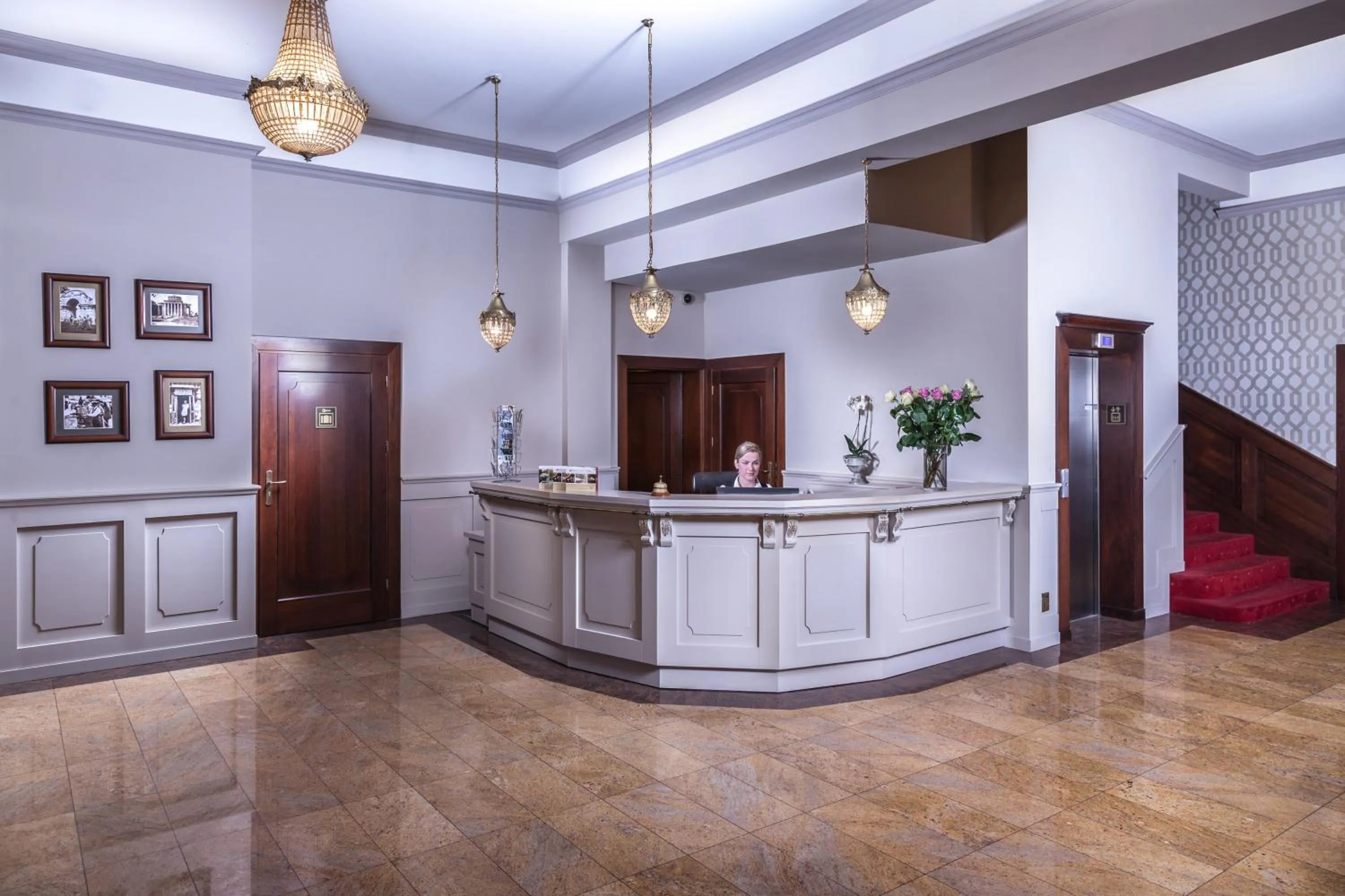 Lobby or reception in Hotel Cristal Park