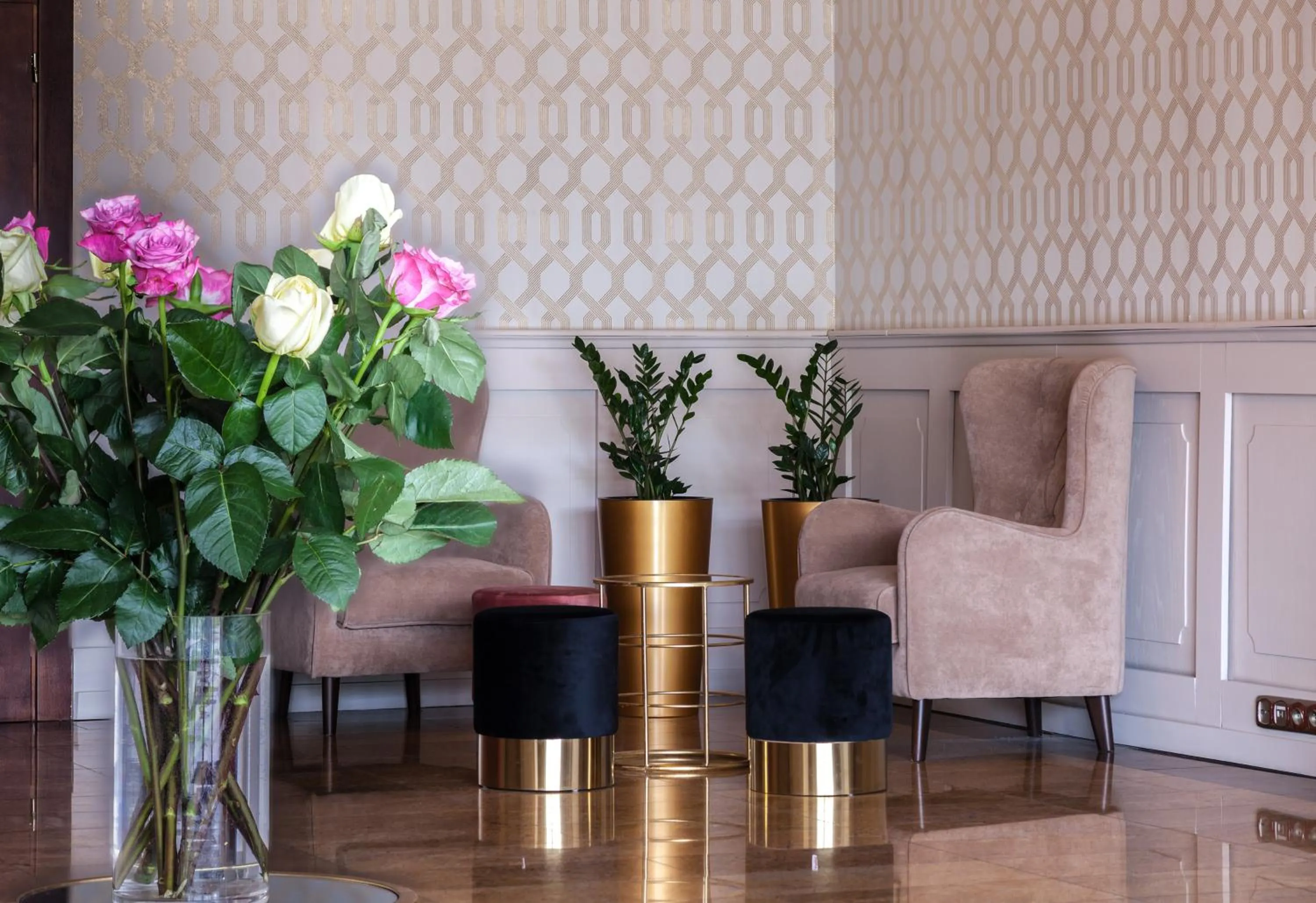 Lobby or reception in Hotel Cristal Park